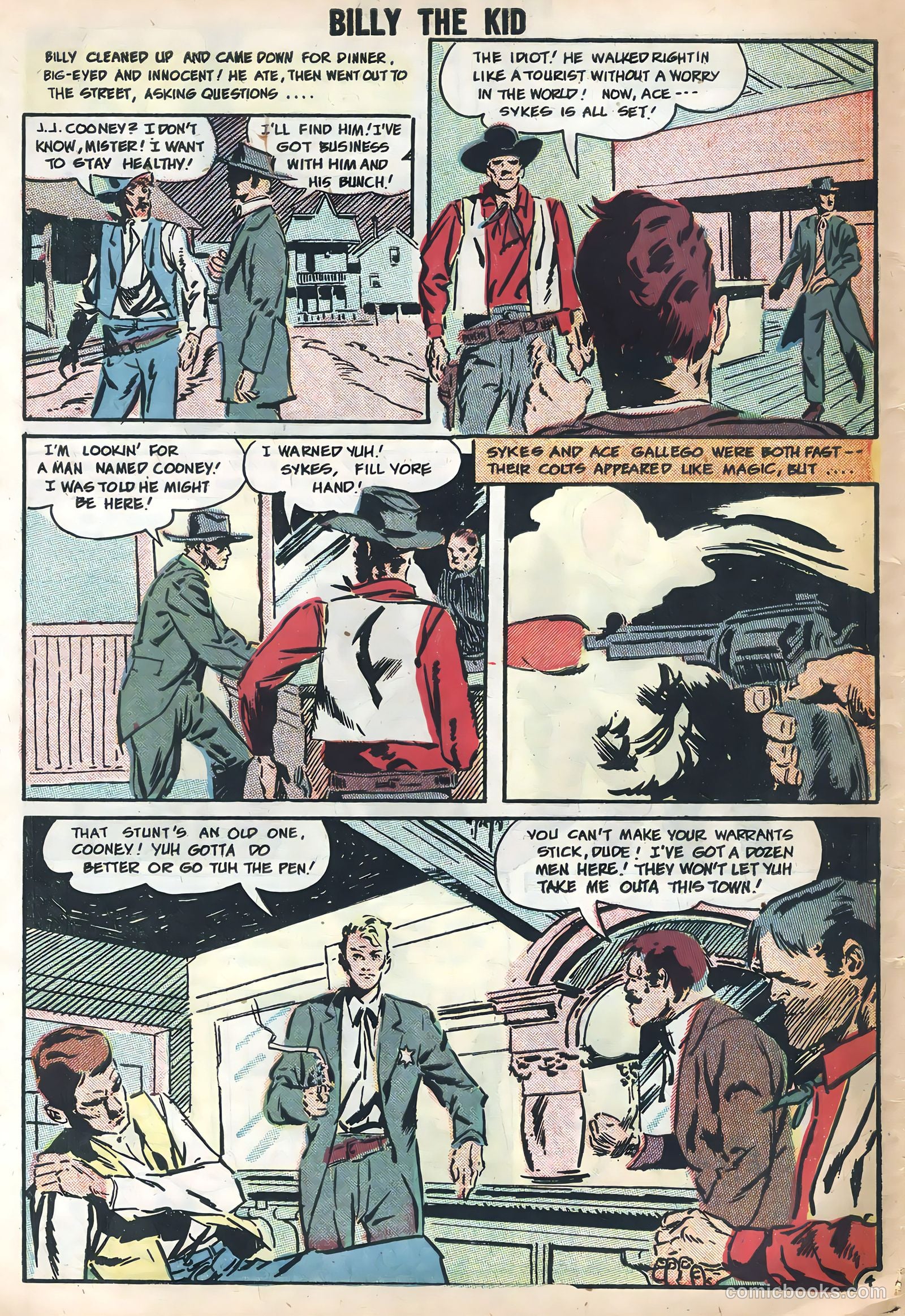 Billy the Kid #13 (1958) — page 30 of 36