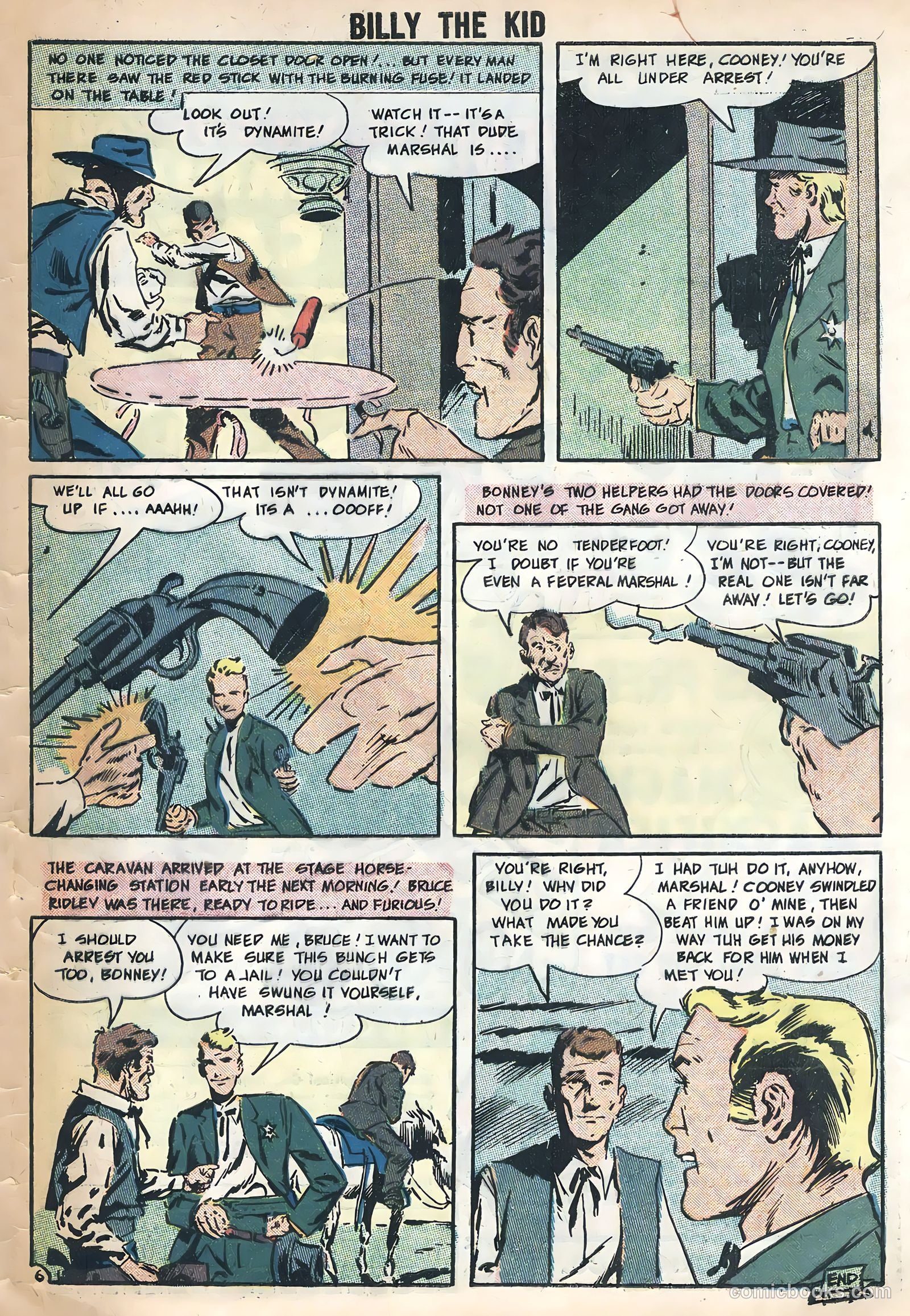 Billy the Kid #13 (1958) — page 33 of 36
