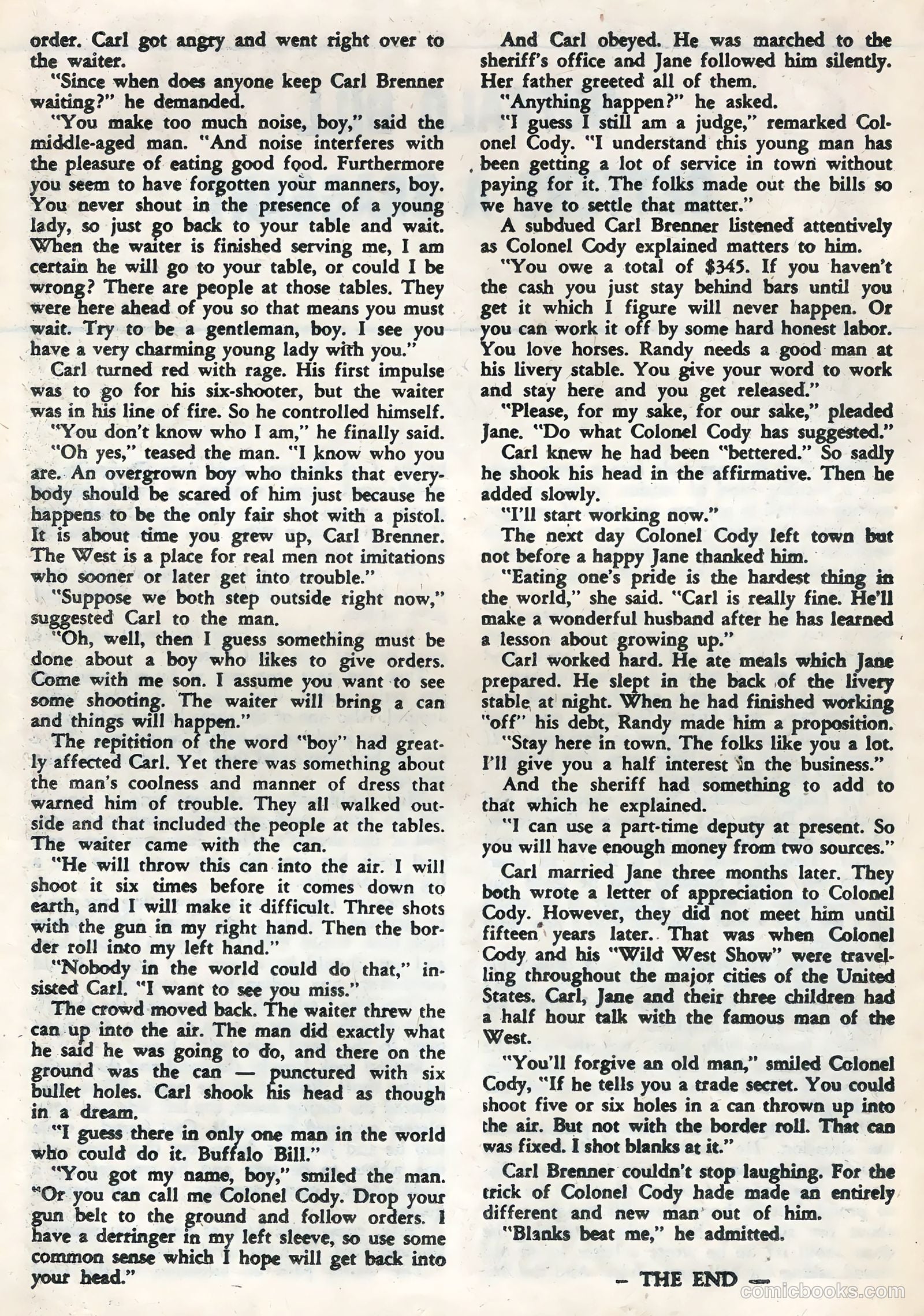 Billy the Kid #15 (1959) — page 20 of 36