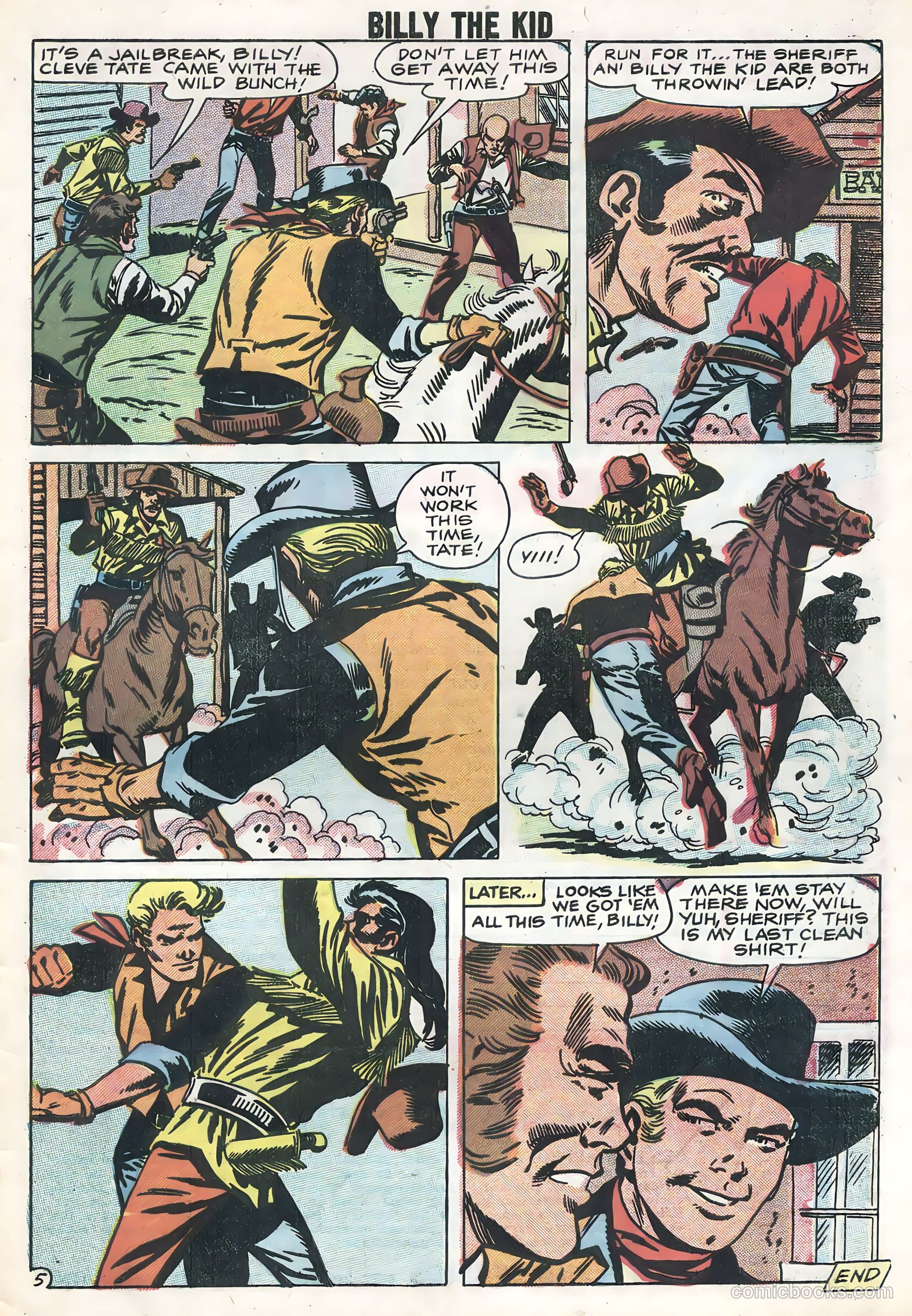 Billy the Kid #15 (1959) — page 33 of 36