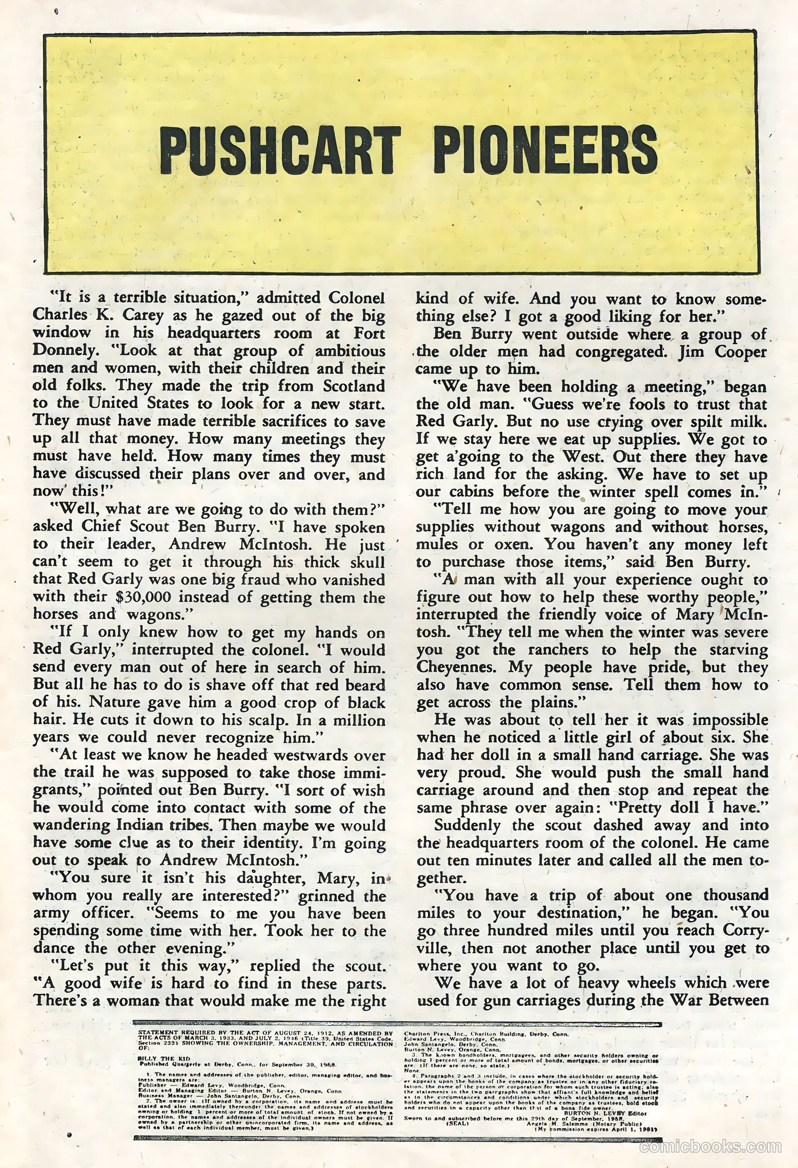 Billy the Kid #17 (1959) — page 23 of 36