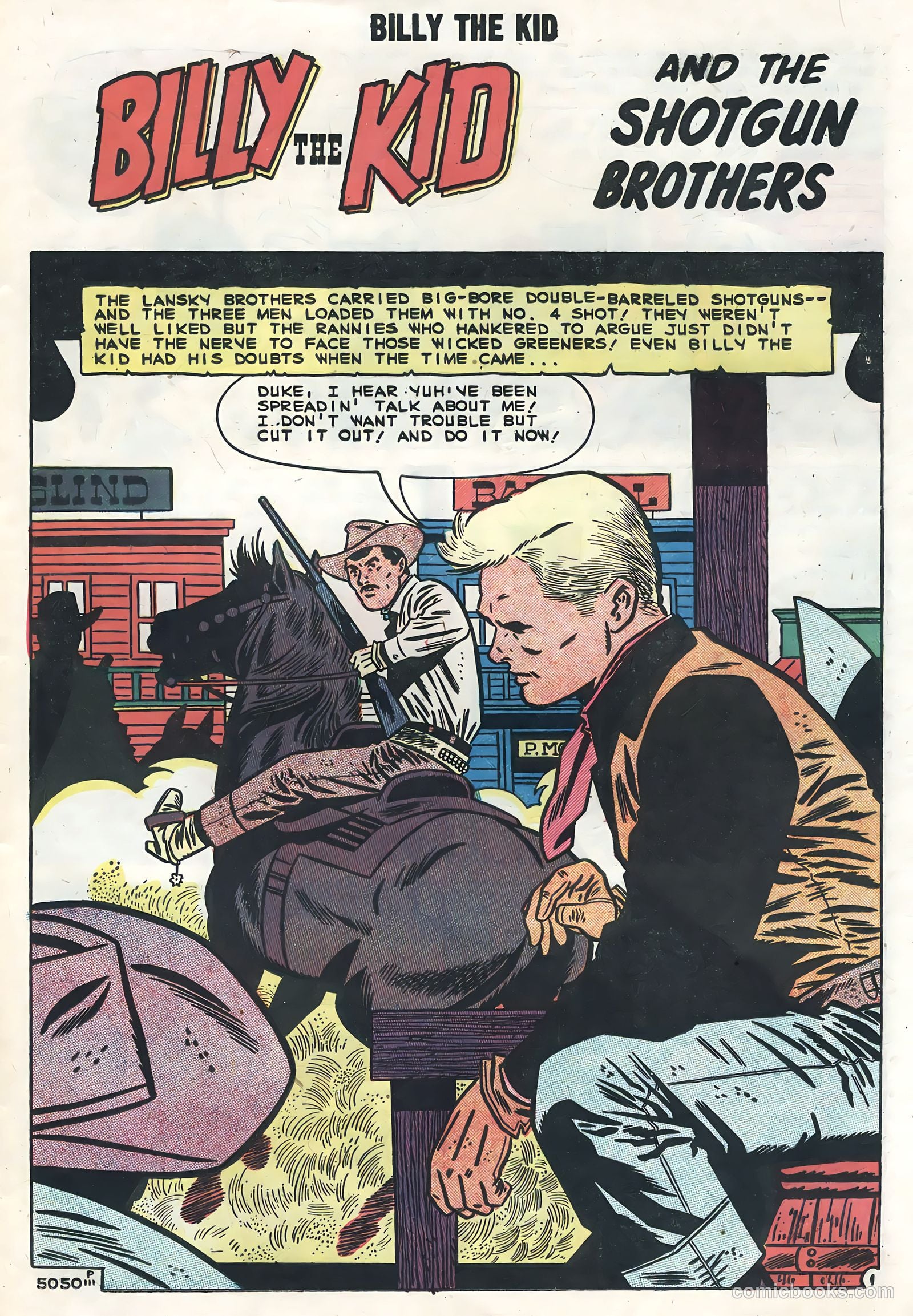 Billy the Kid #17 (1959) — page 25 of 36