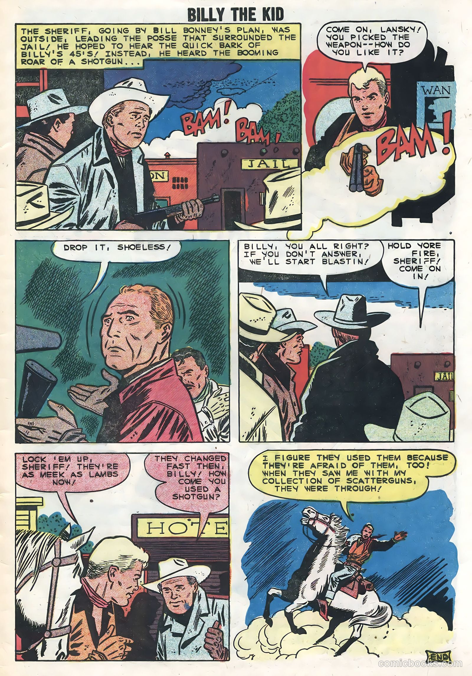 Billy the Kid #17 (1959) — page 33 of 36