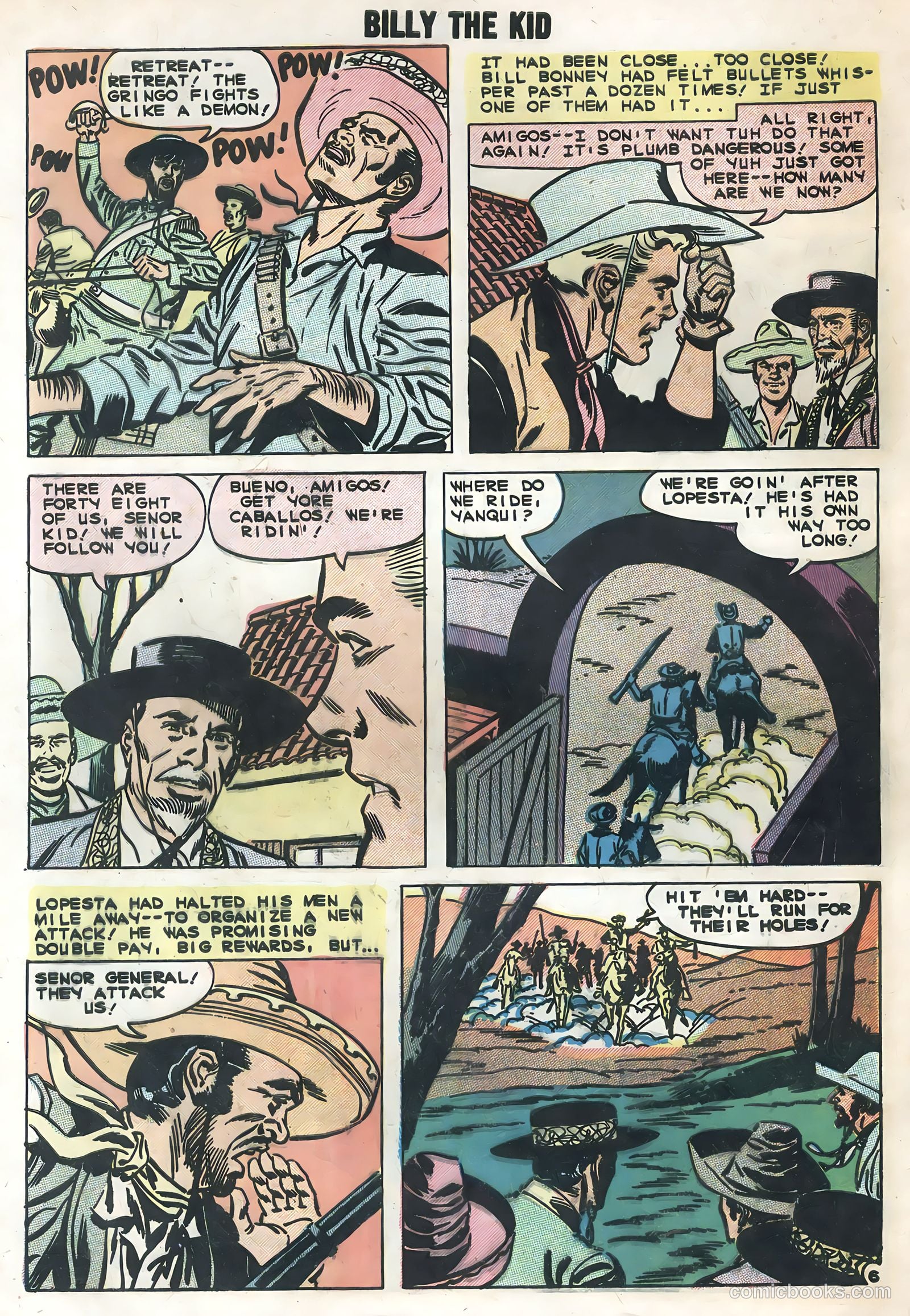 Billy the Kid #18 (1959) — page 28 of 36