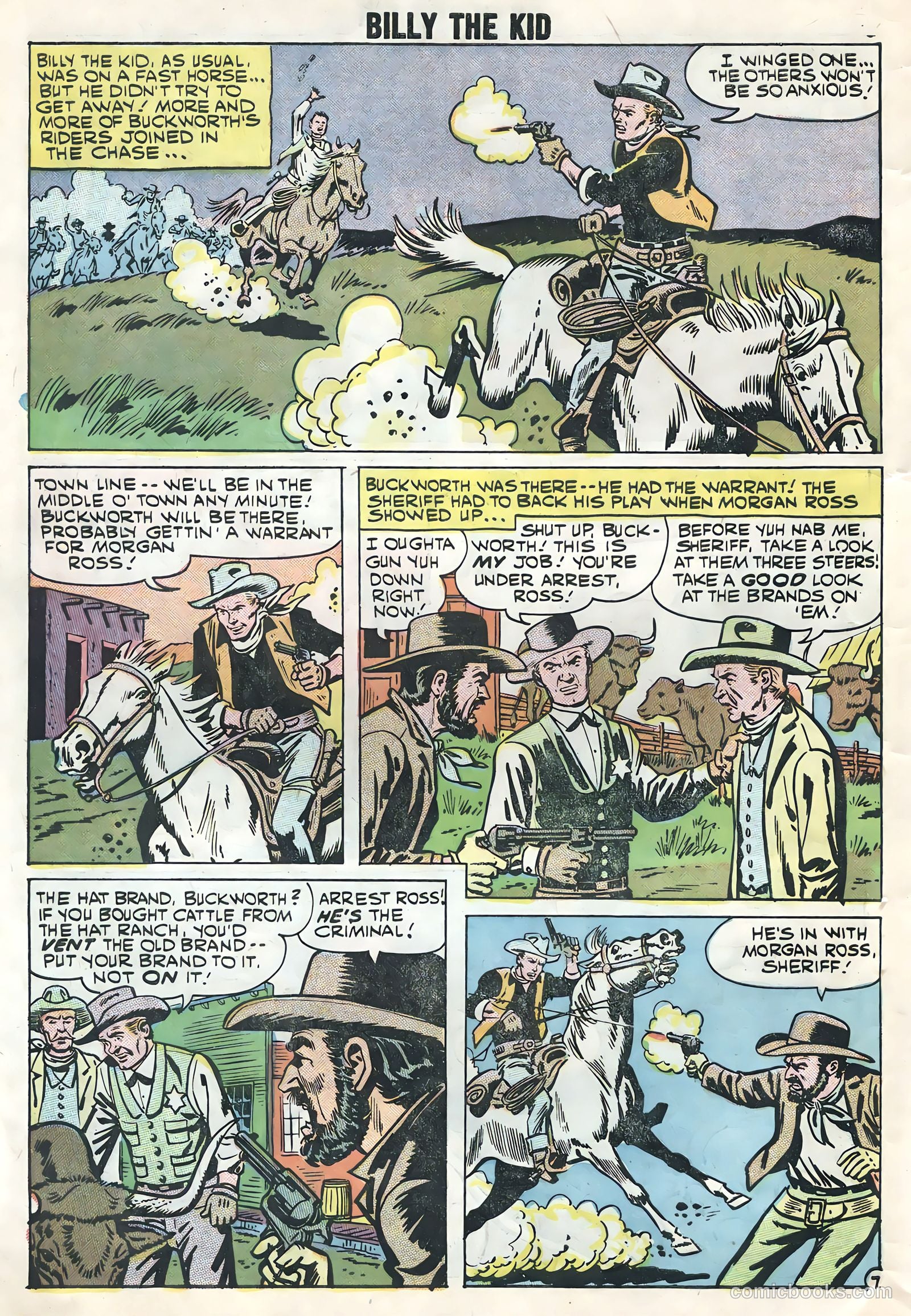 Billy the Kid #19 (1959) — page 10 of 36