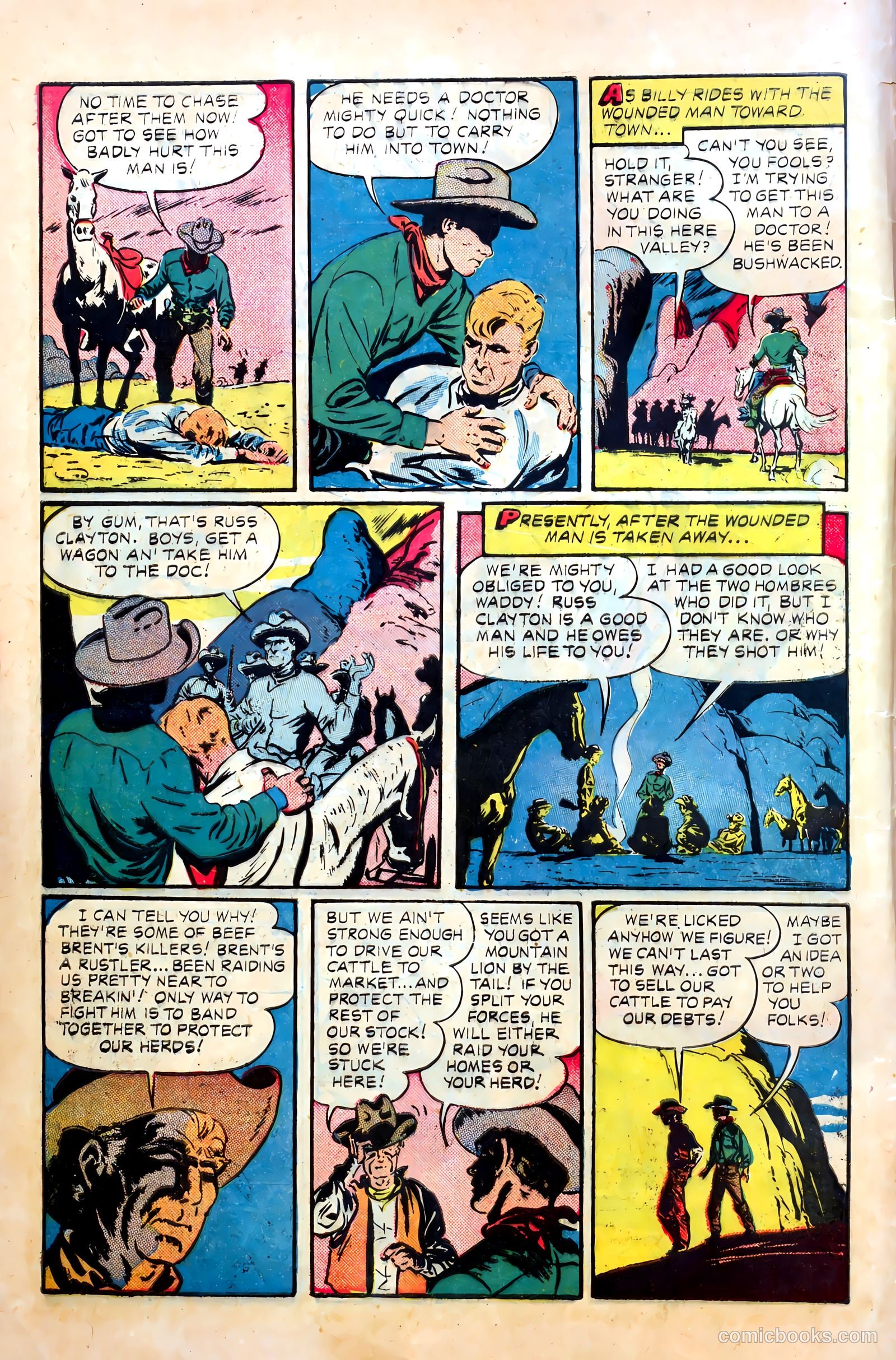 Billy the Kid #2 (1950) — page 4 of 36