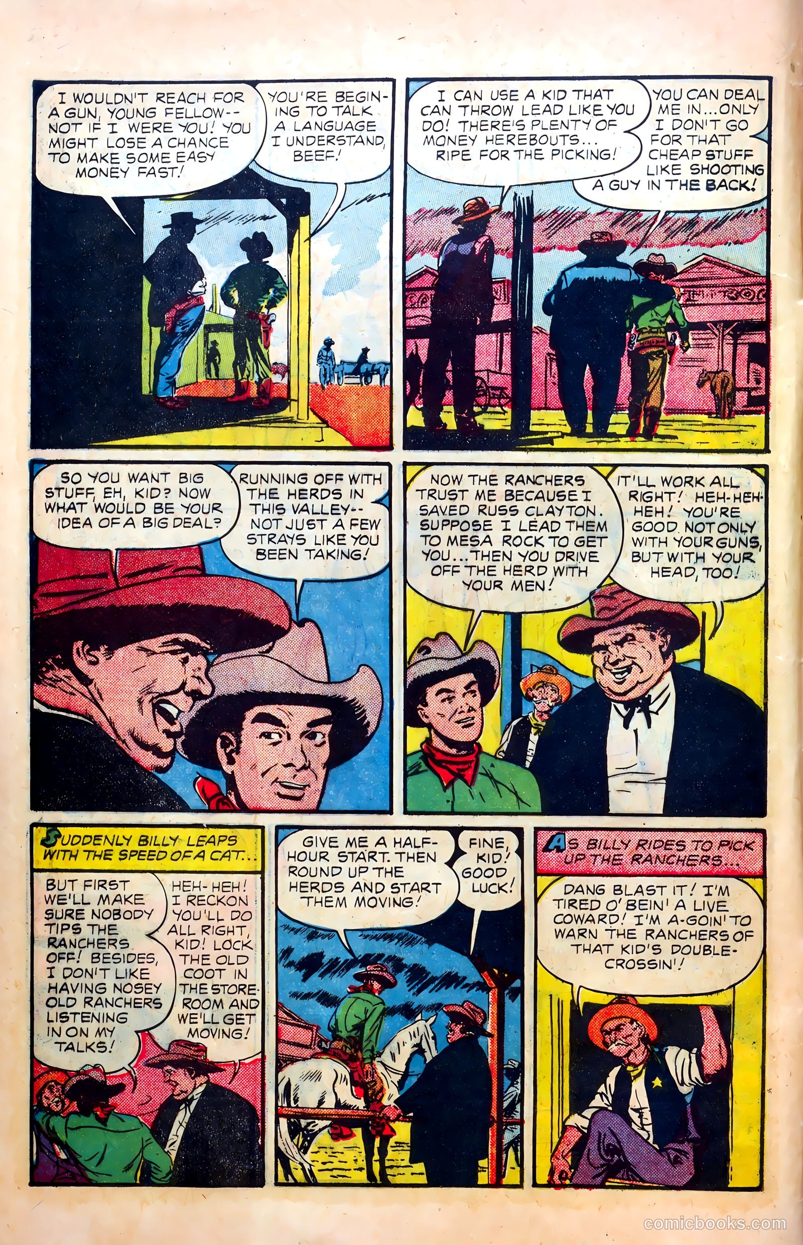 Billy the Kid #2 (1950) — page 6 of 36