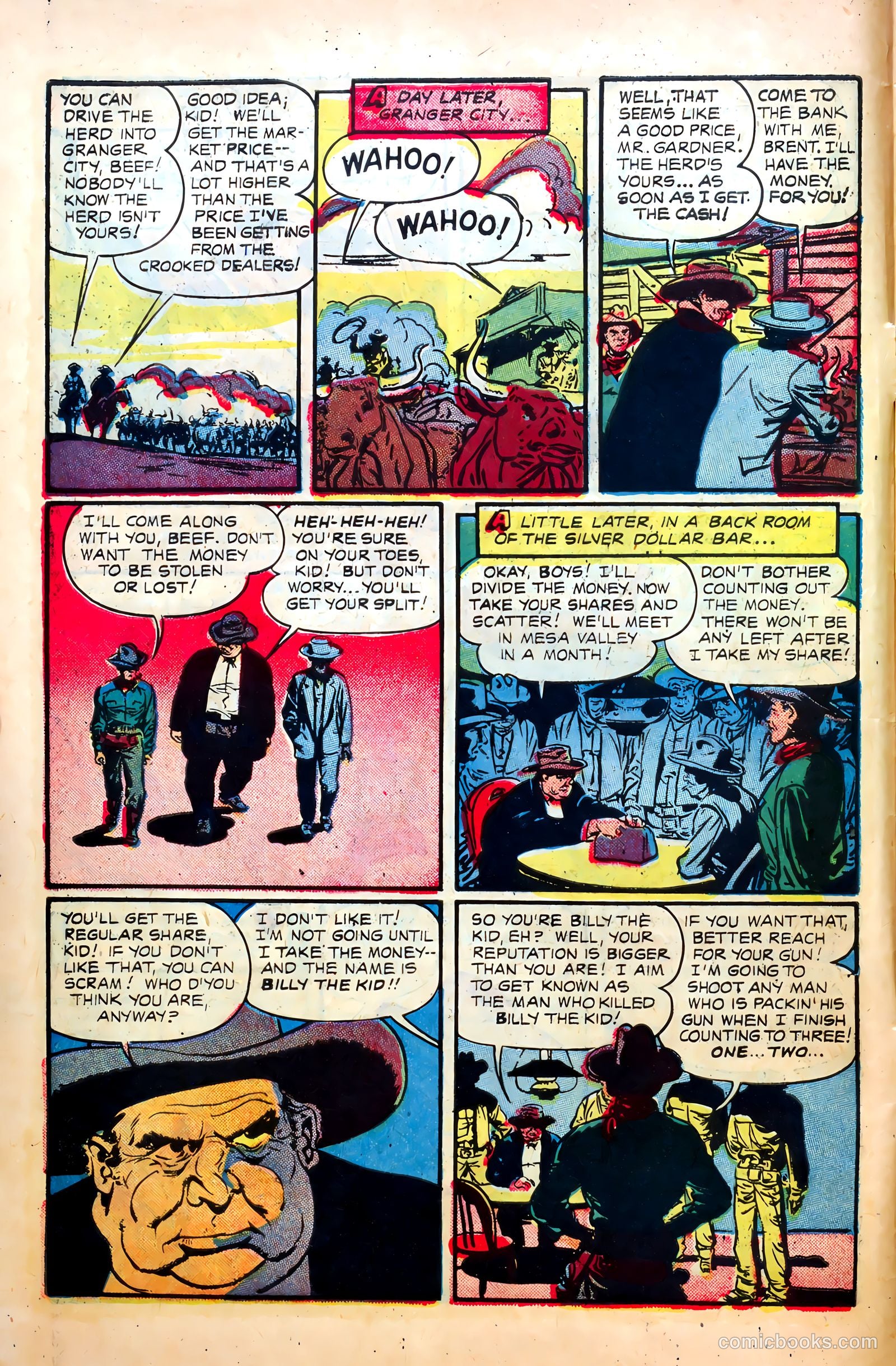 Billy the Kid #2 (1950) — page 8 of 36