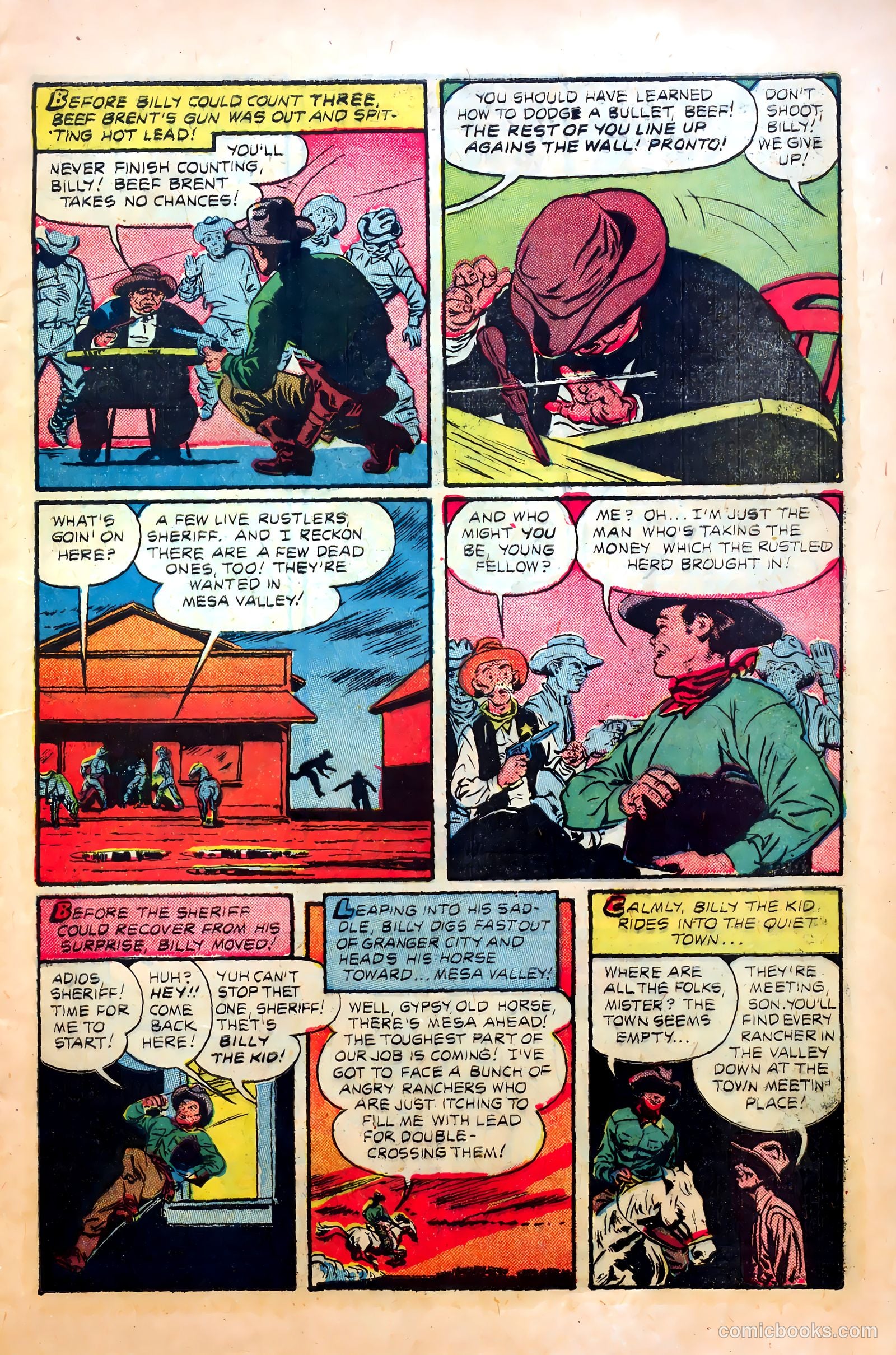 Billy the Kid #2 (1950) — page 9 of 36