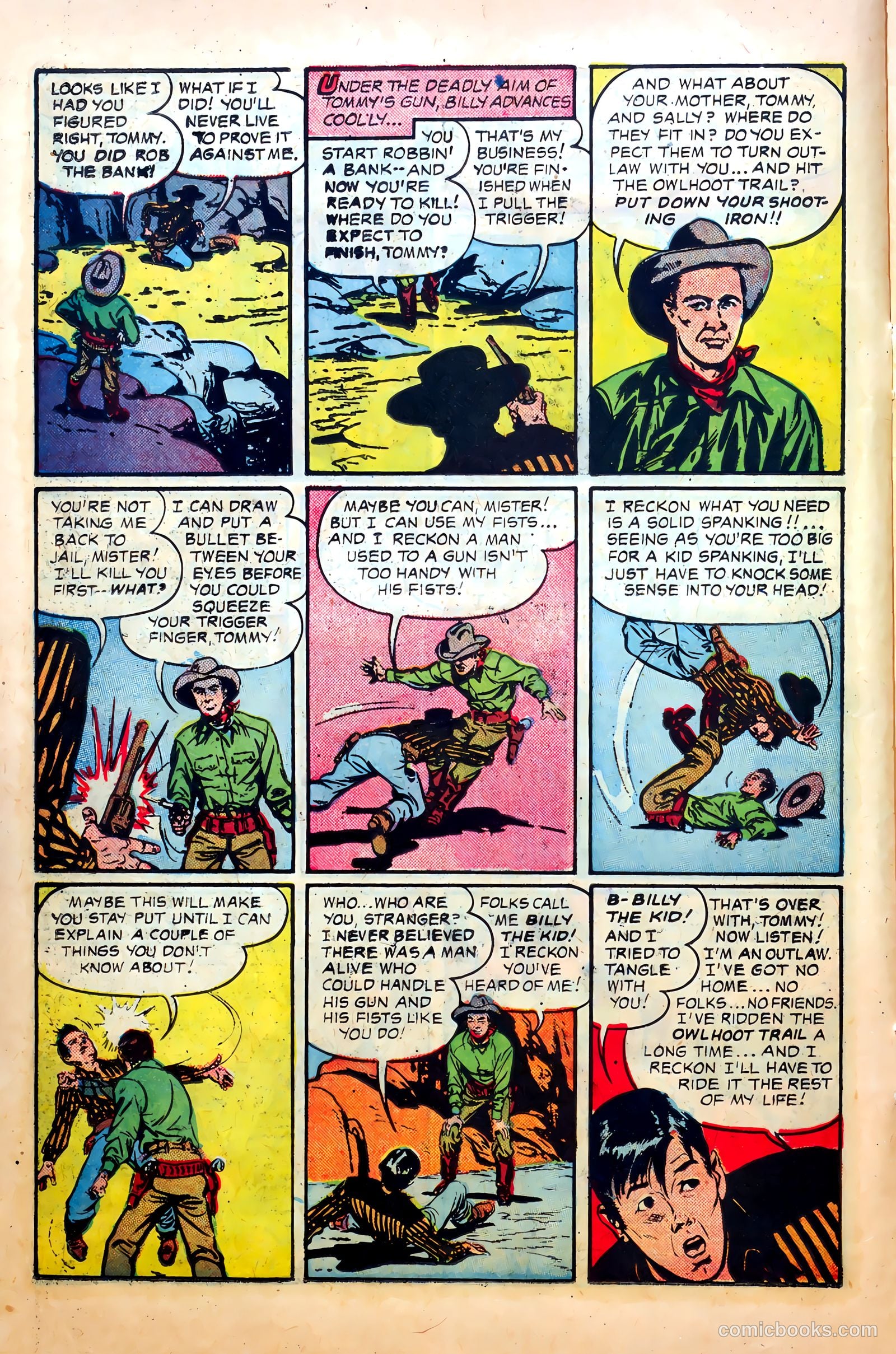 Billy the Kid #2 (1950) — page 16 of 36
