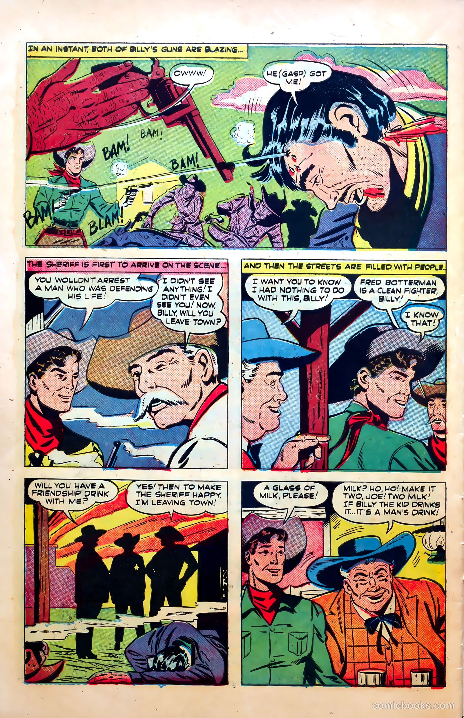Billy the Kid #2 (1950) — page 32 of 36