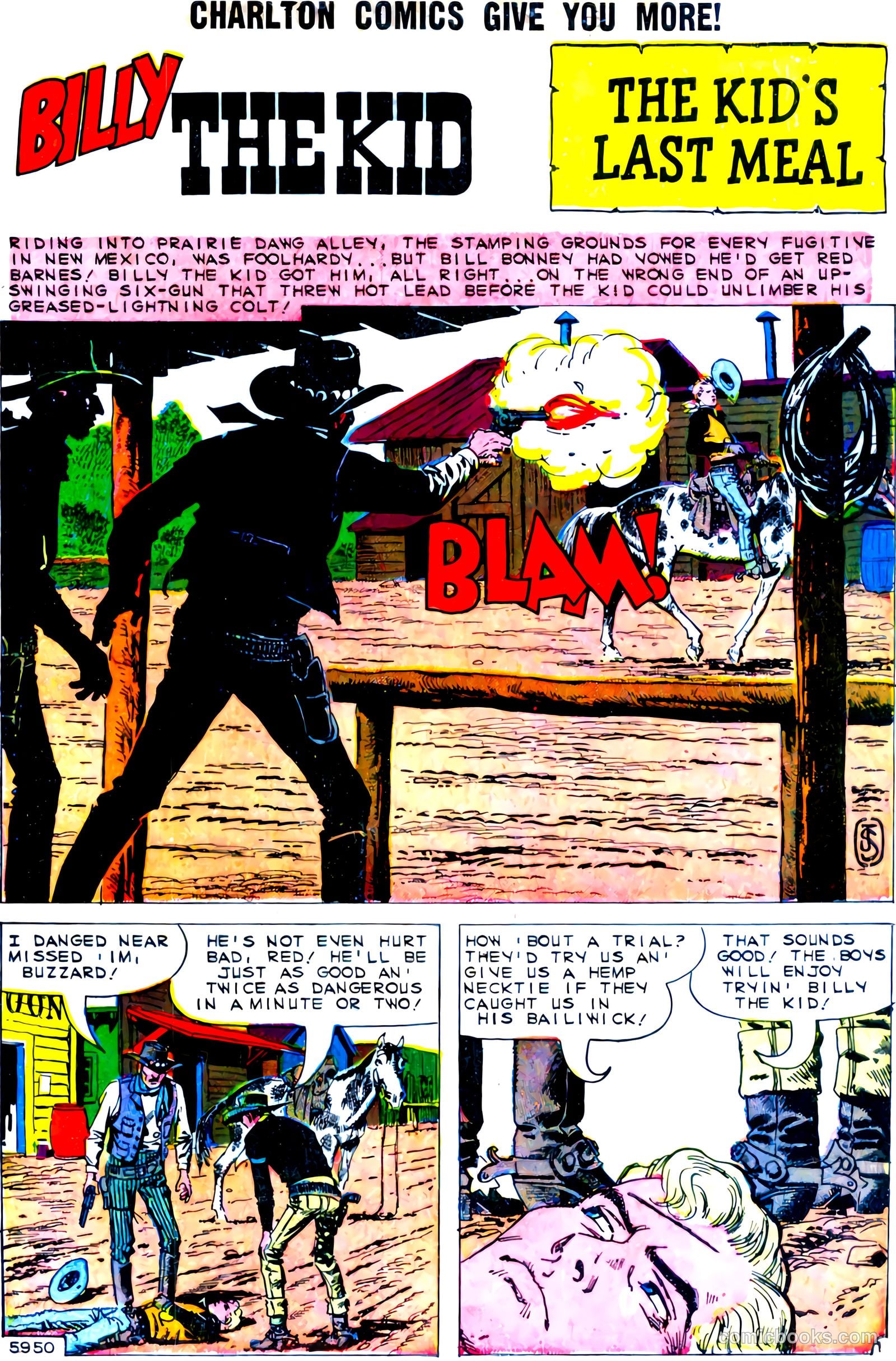 Billy the Kid #21 (1960) — page 3 of 36