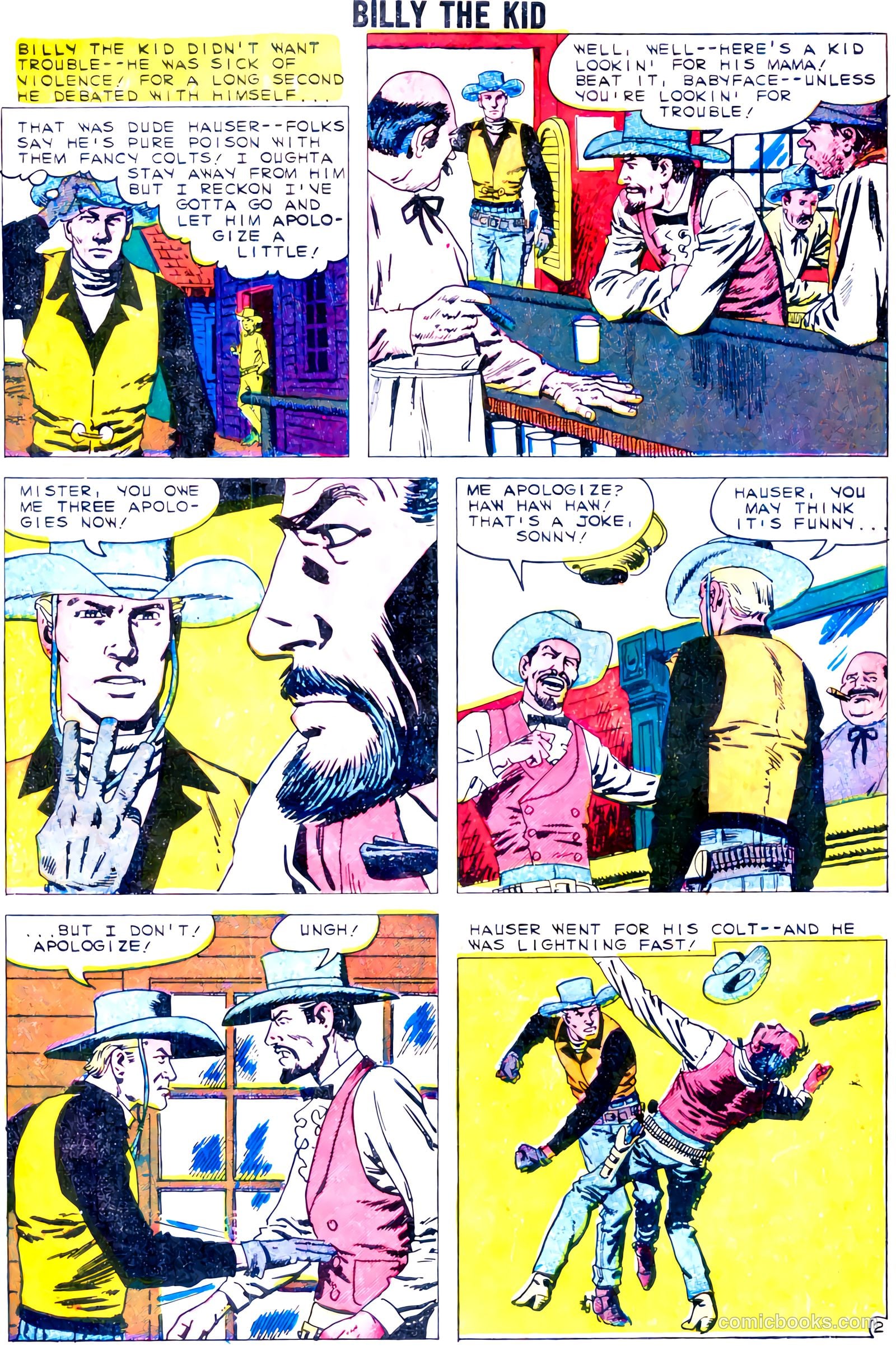 Billy the Kid #21 (1960) — page 10 of 36