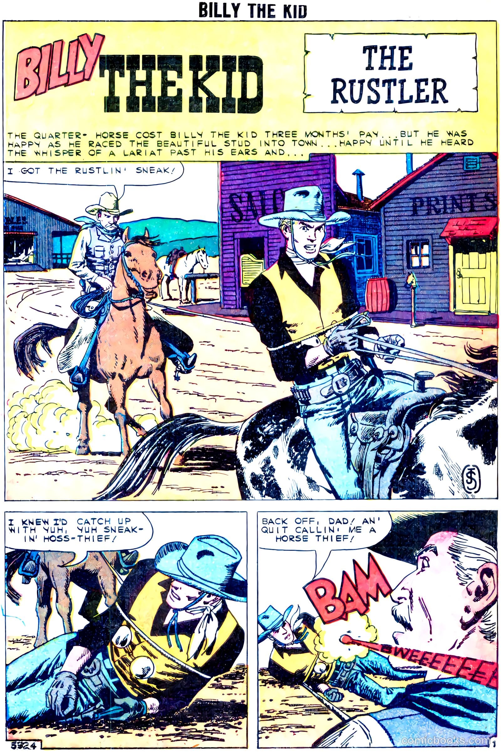 Billy the Kid #21 (1960) — page 28 of 36