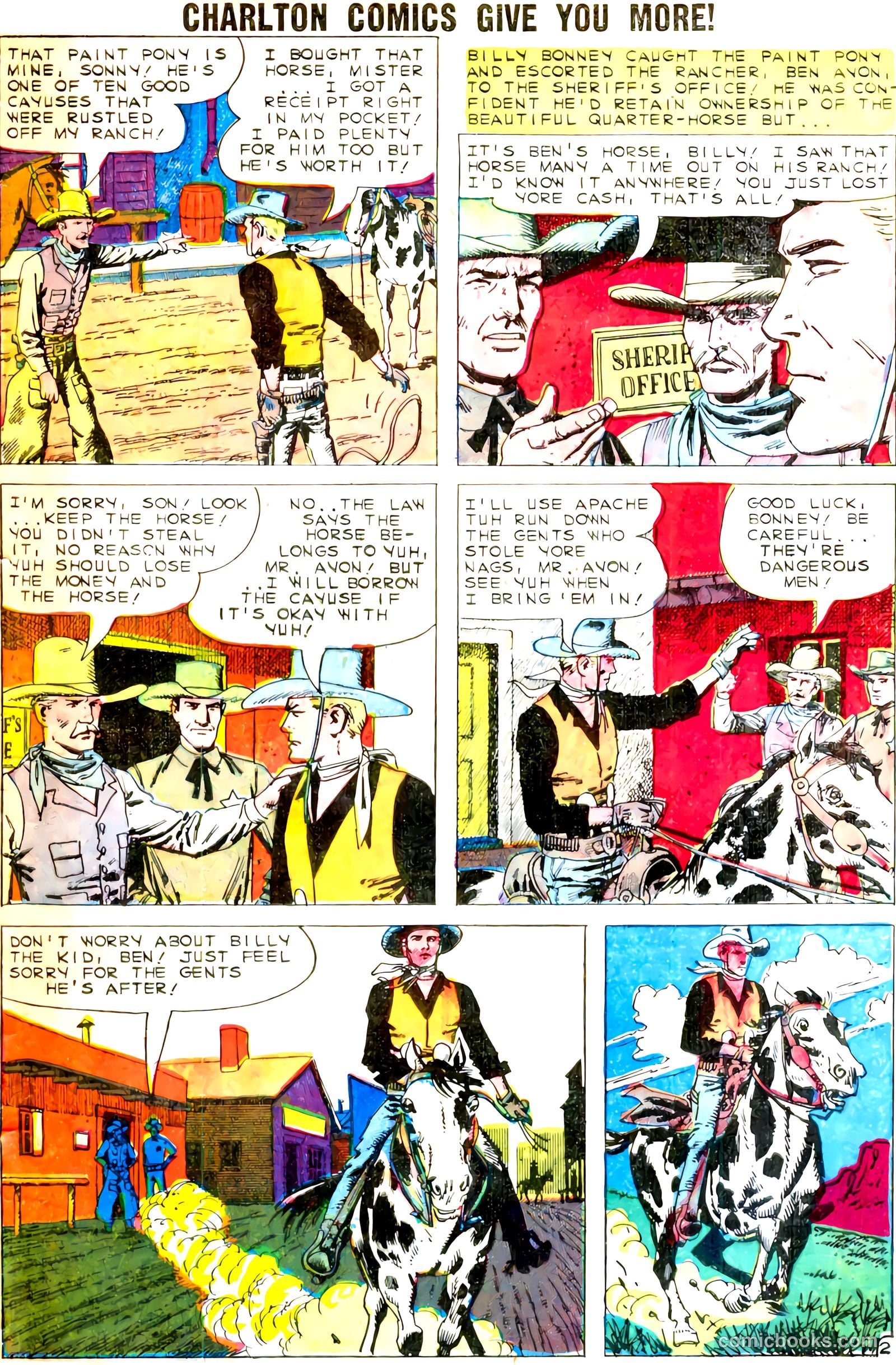 Billy the Kid #21 (1960) — page 29 of 36