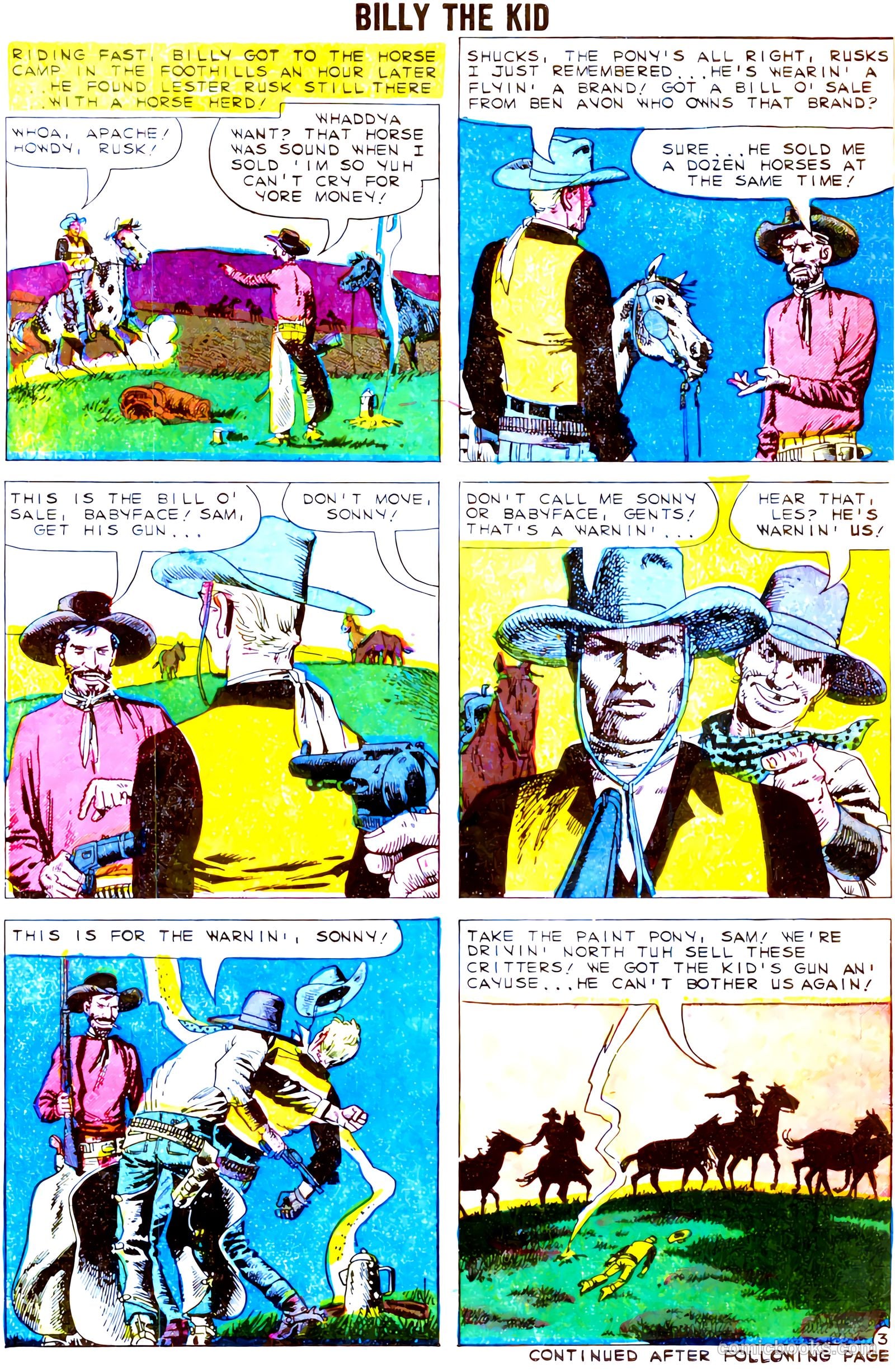 Billy the Kid #21 (1960) — page 30 of 36