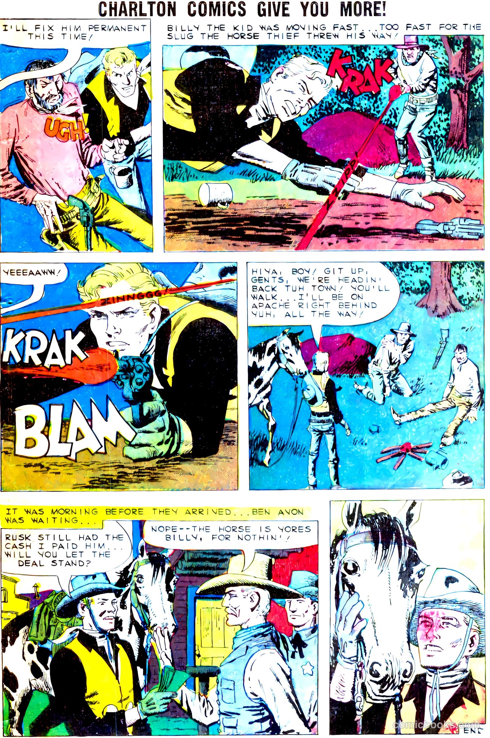 Billy the Kid #21 (1960) — page 33 of 36