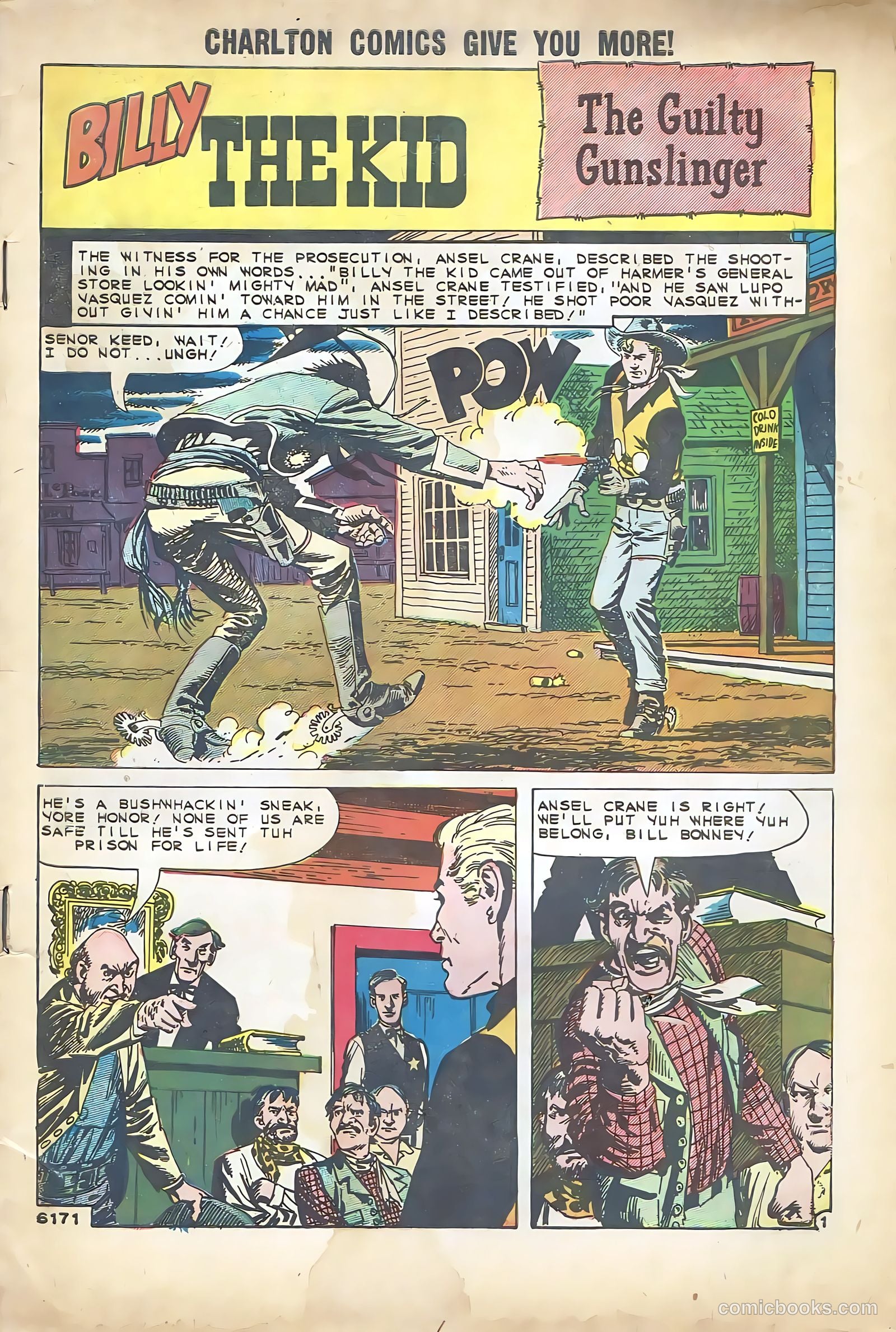 Billy the Kid #23 (1960) — page 3 of 36