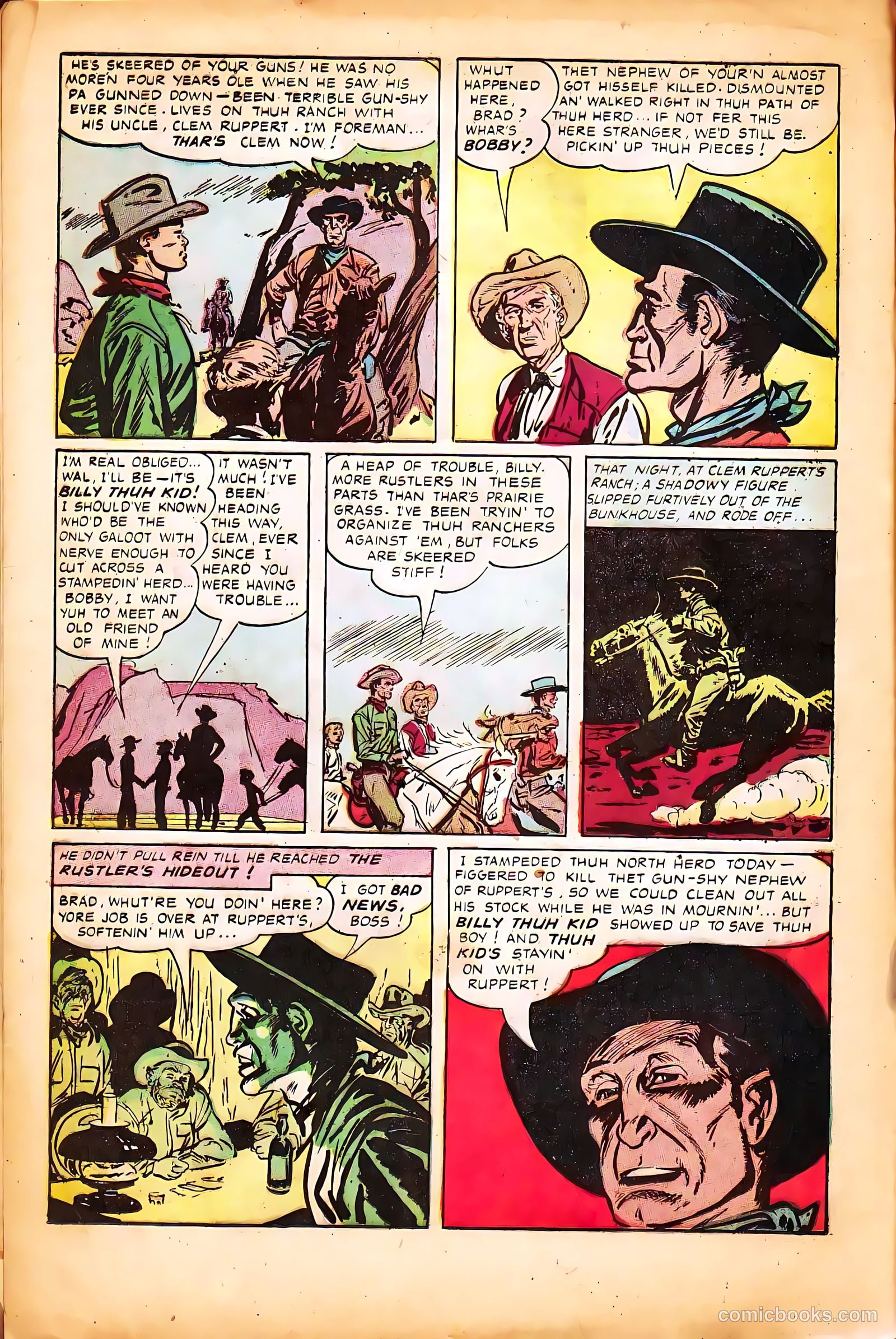 Billy the Kid #23 (1954) — page 14 of 36