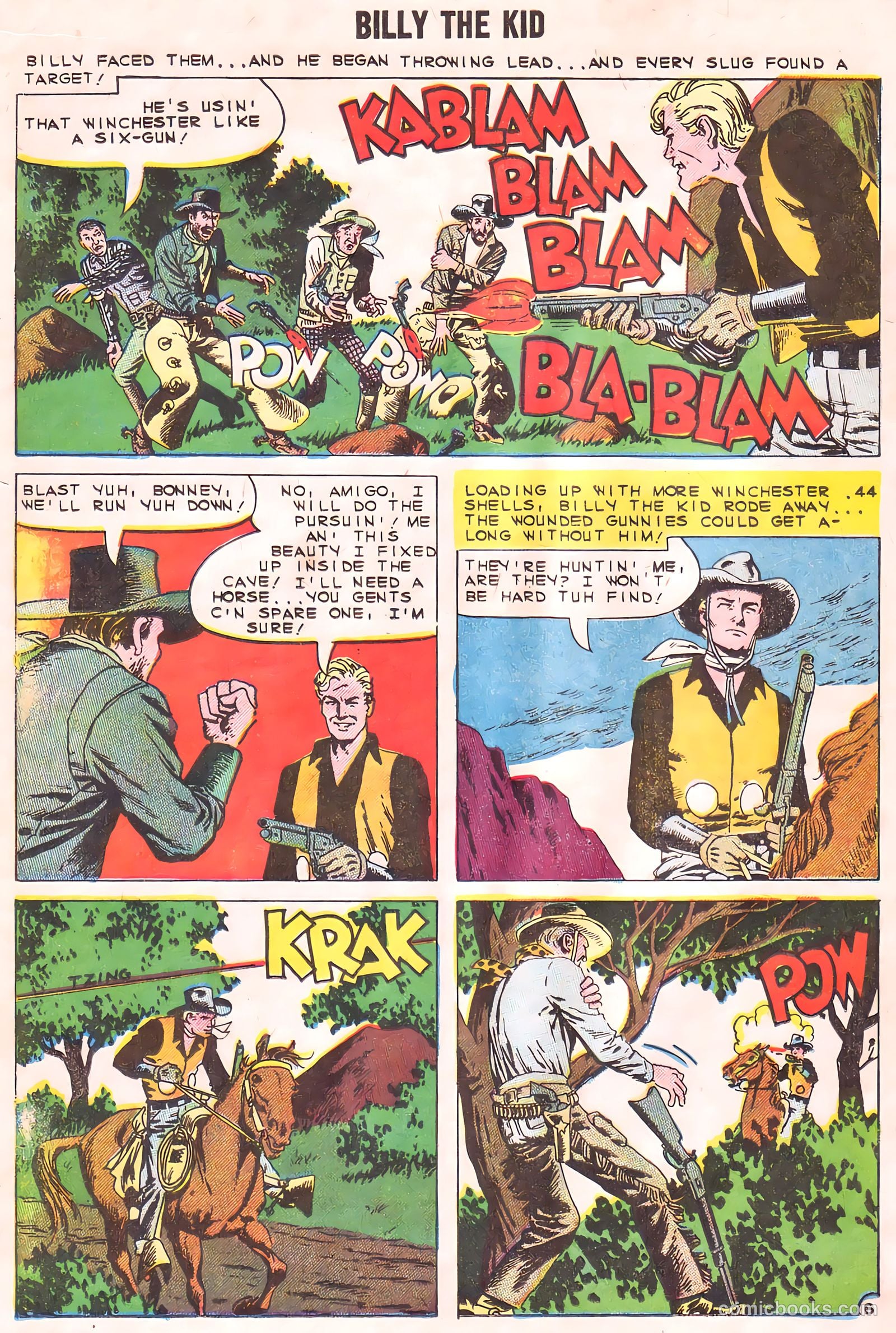 Billy the Kid #24 (1960) — page 18 of 38