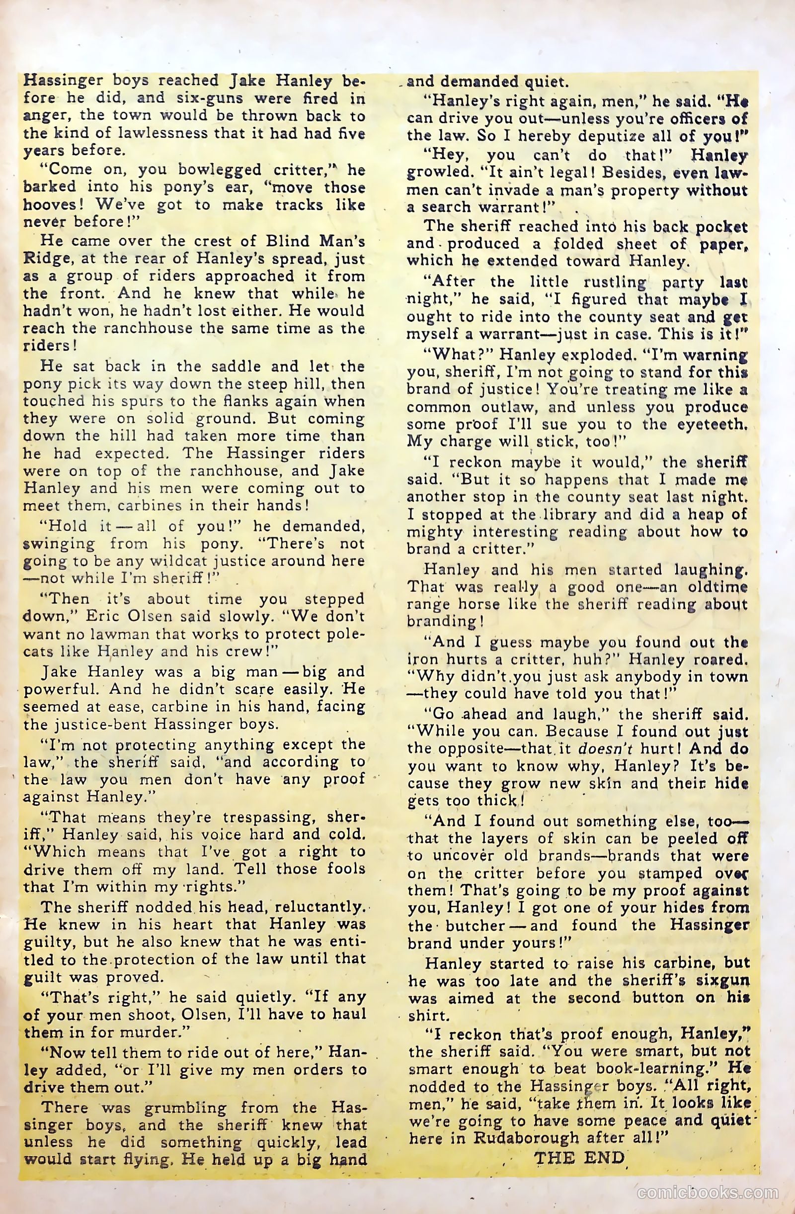 Billy the Kid #25 (1960) — page 33 of 36