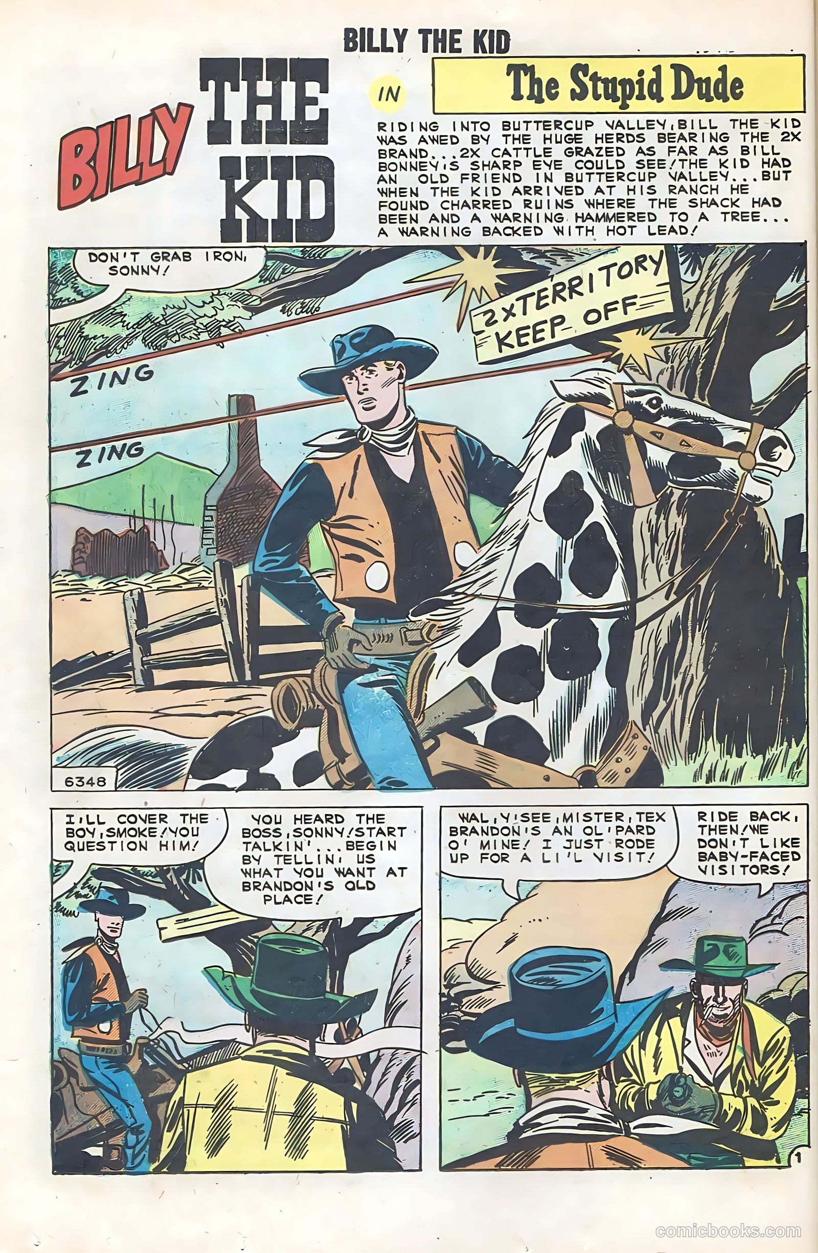 Billy the Kid #27 (1961) — page 16 of 36