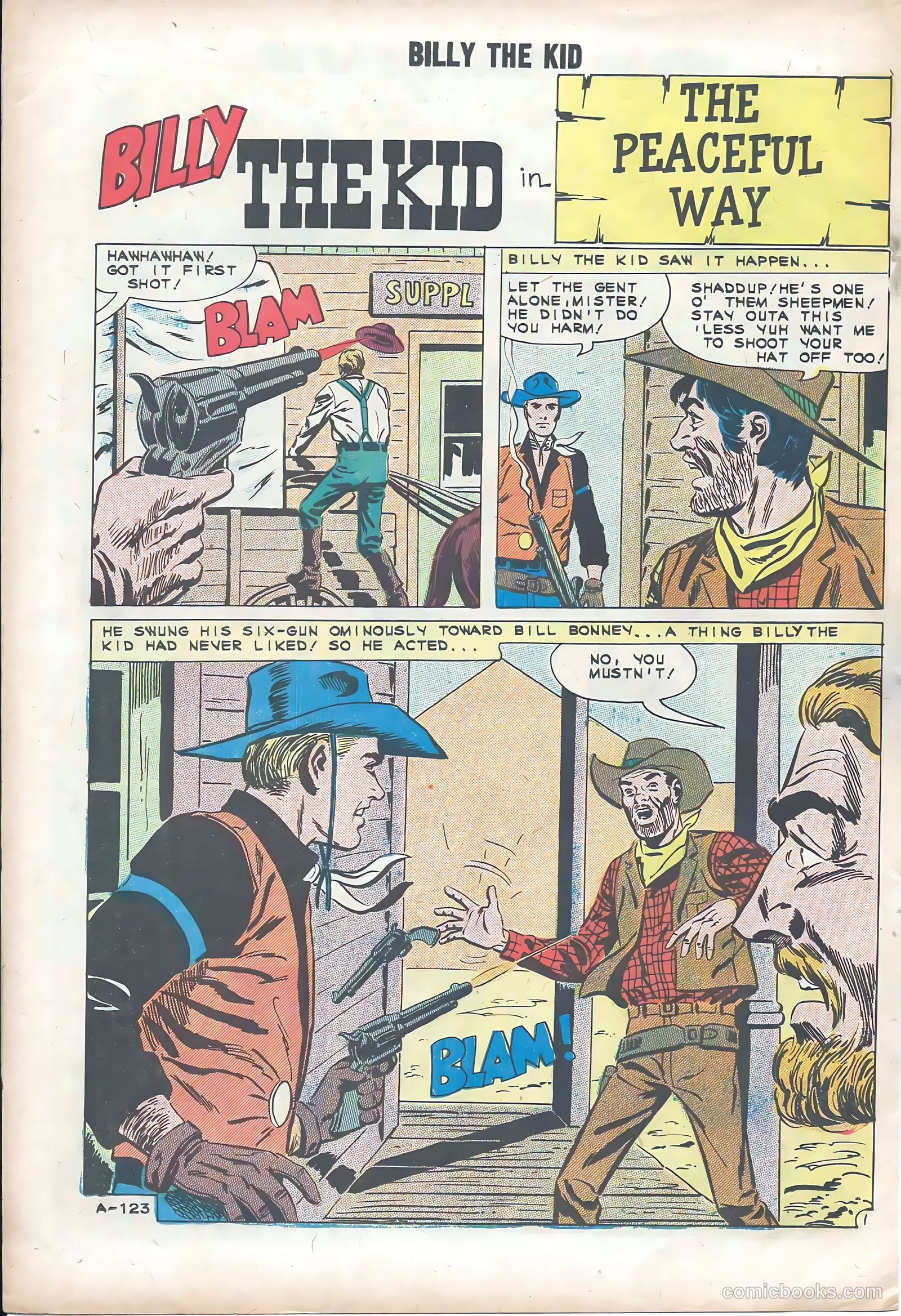 Billy the Kid #28 (1961) — page 20 of 36