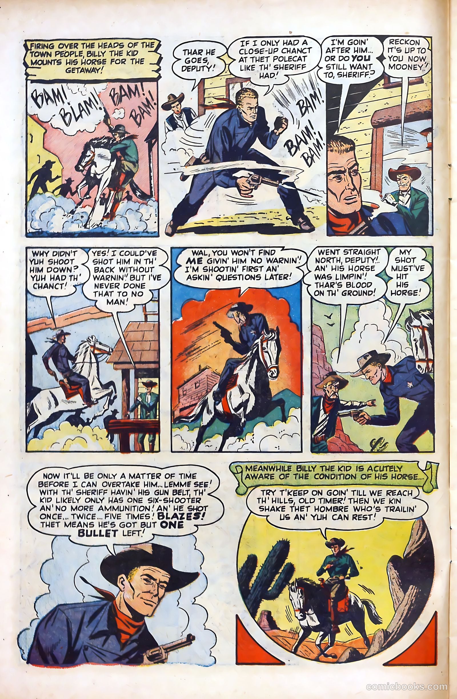 Billy the Kid #3 (1946) — page 6 of 36