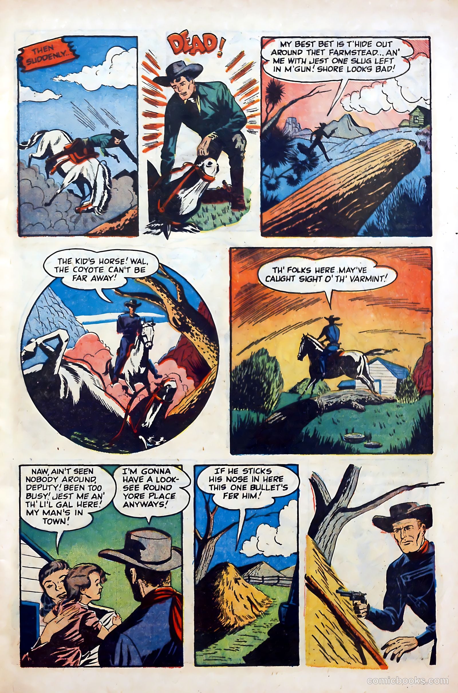 Billy the Kid #3 (1946) — page 7 of 36