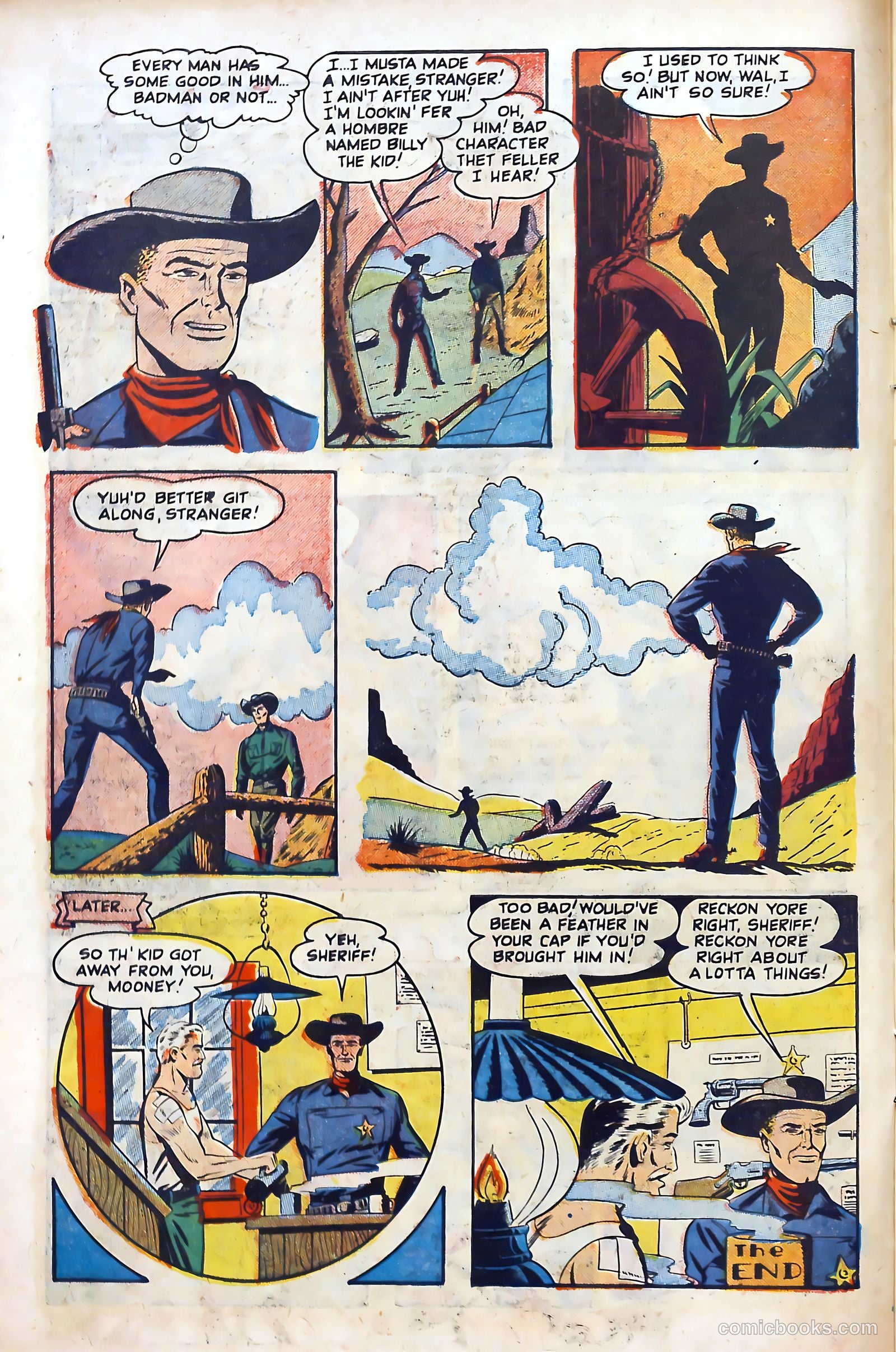 Billy the Kid #3 (1946) — page 10 of 36