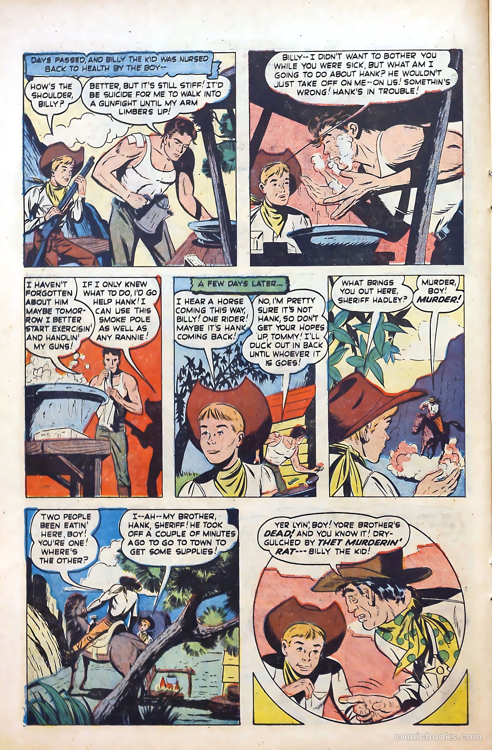 Billy the Kid #3 (1946) — page 16 of 36
