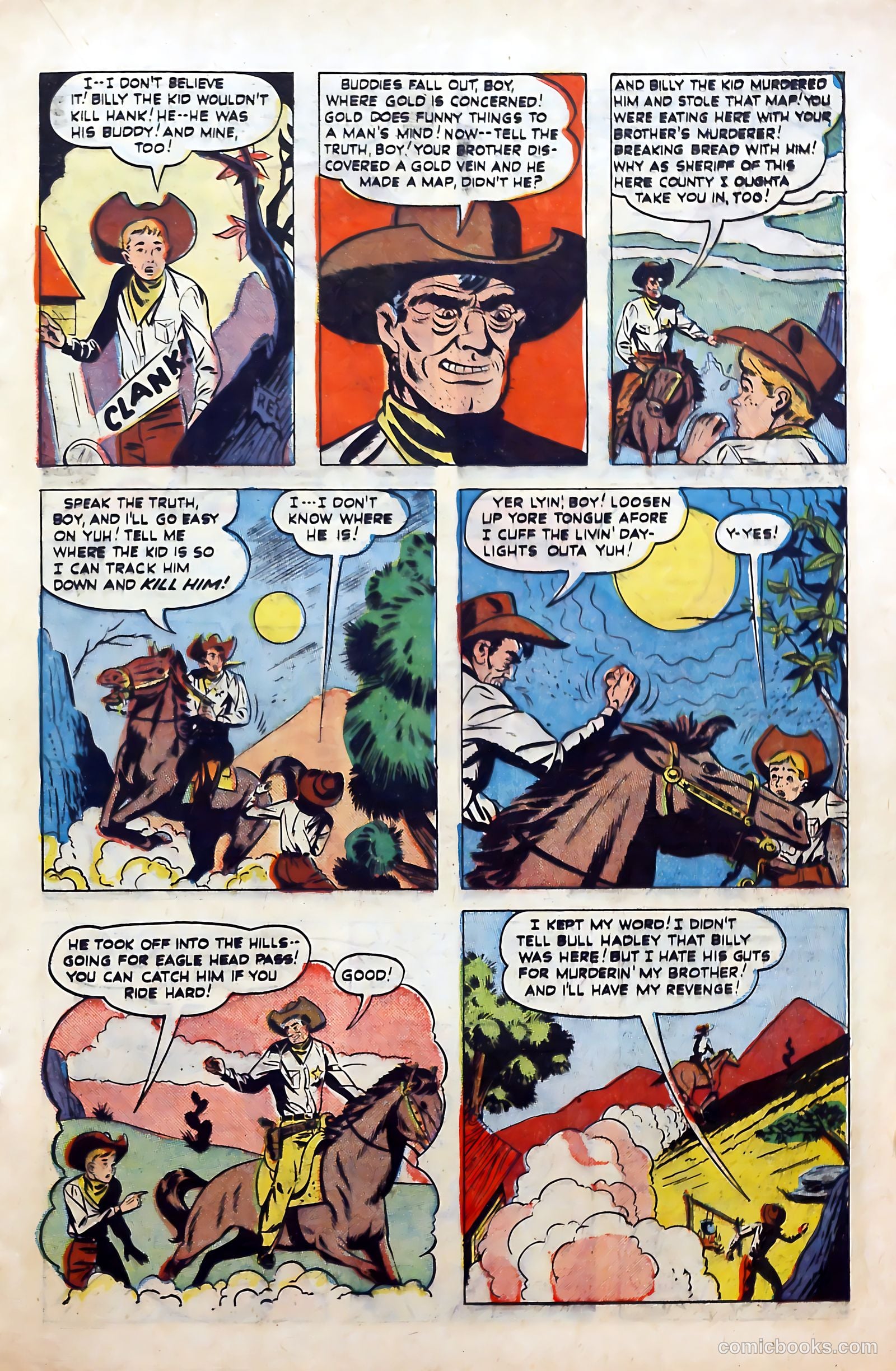 Billy the Kid #3 (1946) — page 17 of 36