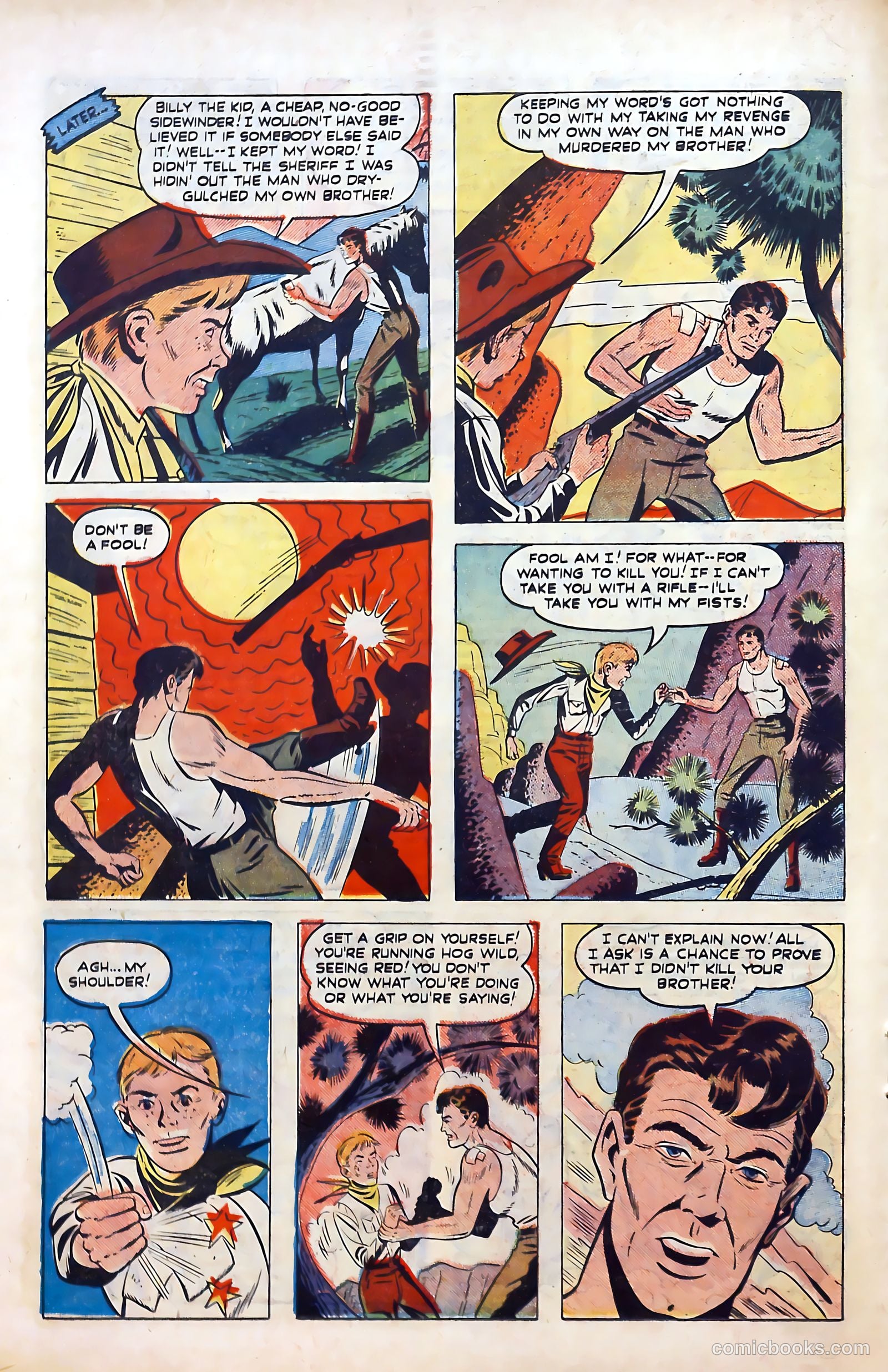 Billy the Kid #3 (1946) — page 18 of 36