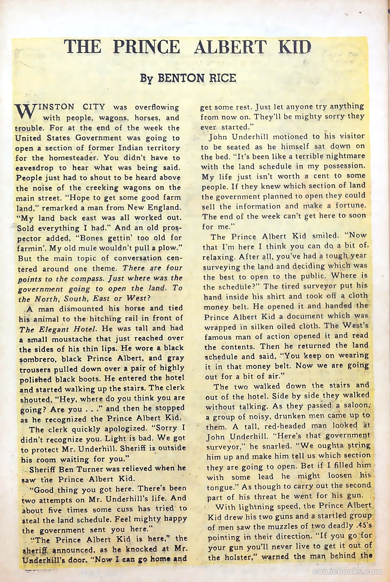 Billy the Kid #3 (1946) — page 25 of 36