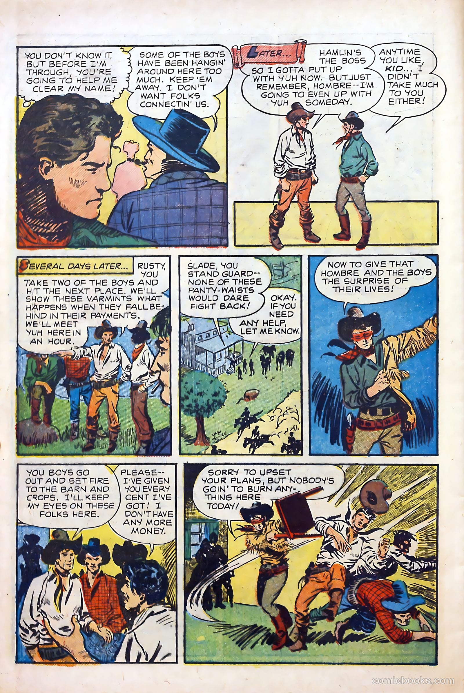 Billy the Kid #3 (1946) — page 30 of 36