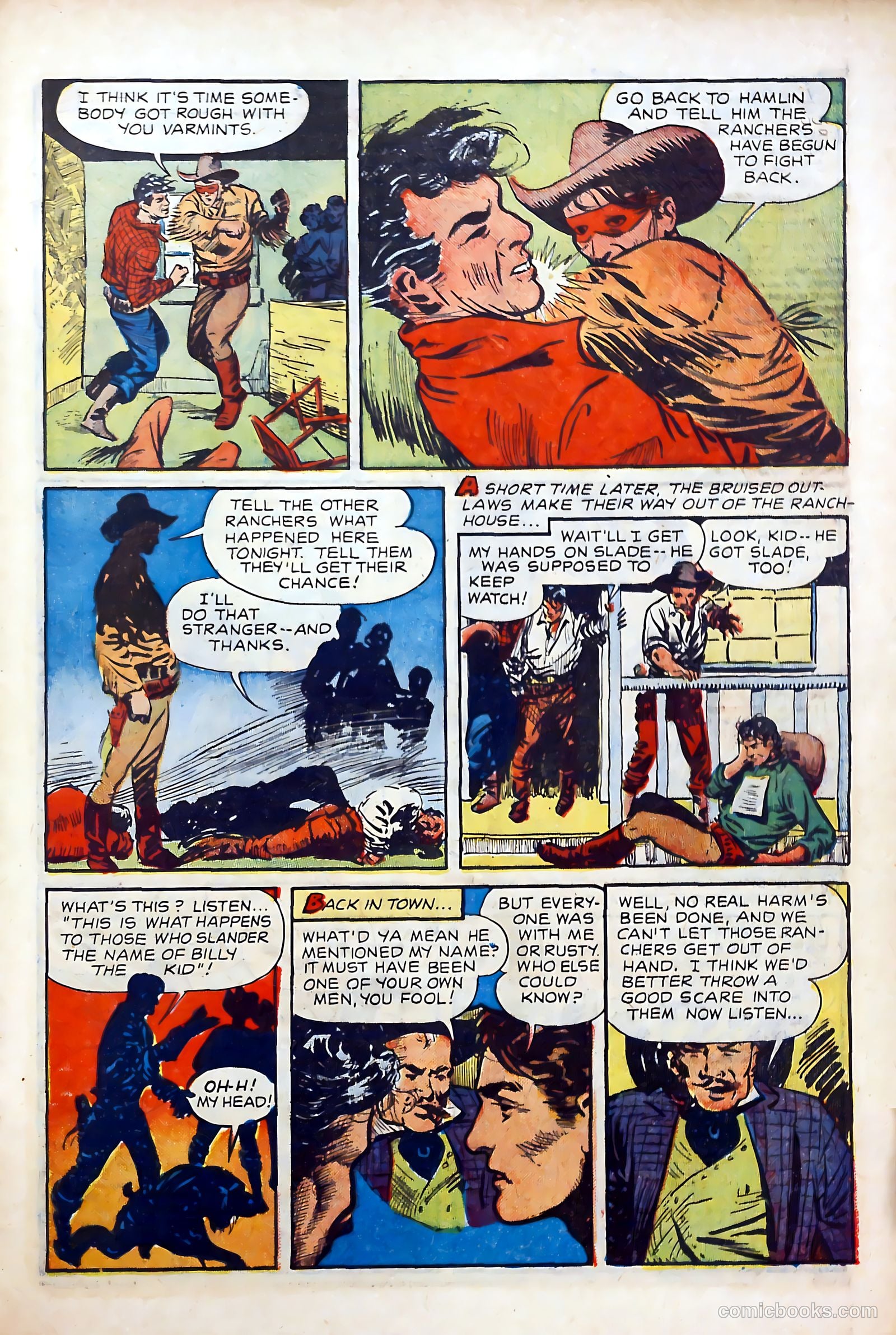 Billy the Kid #3 (1946) — page 31 of 36