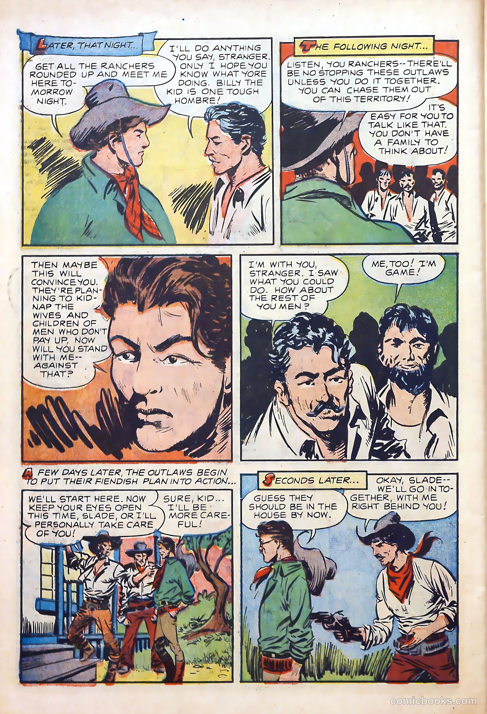 Billy the Kid #3 (1946) — page 32 of 36
