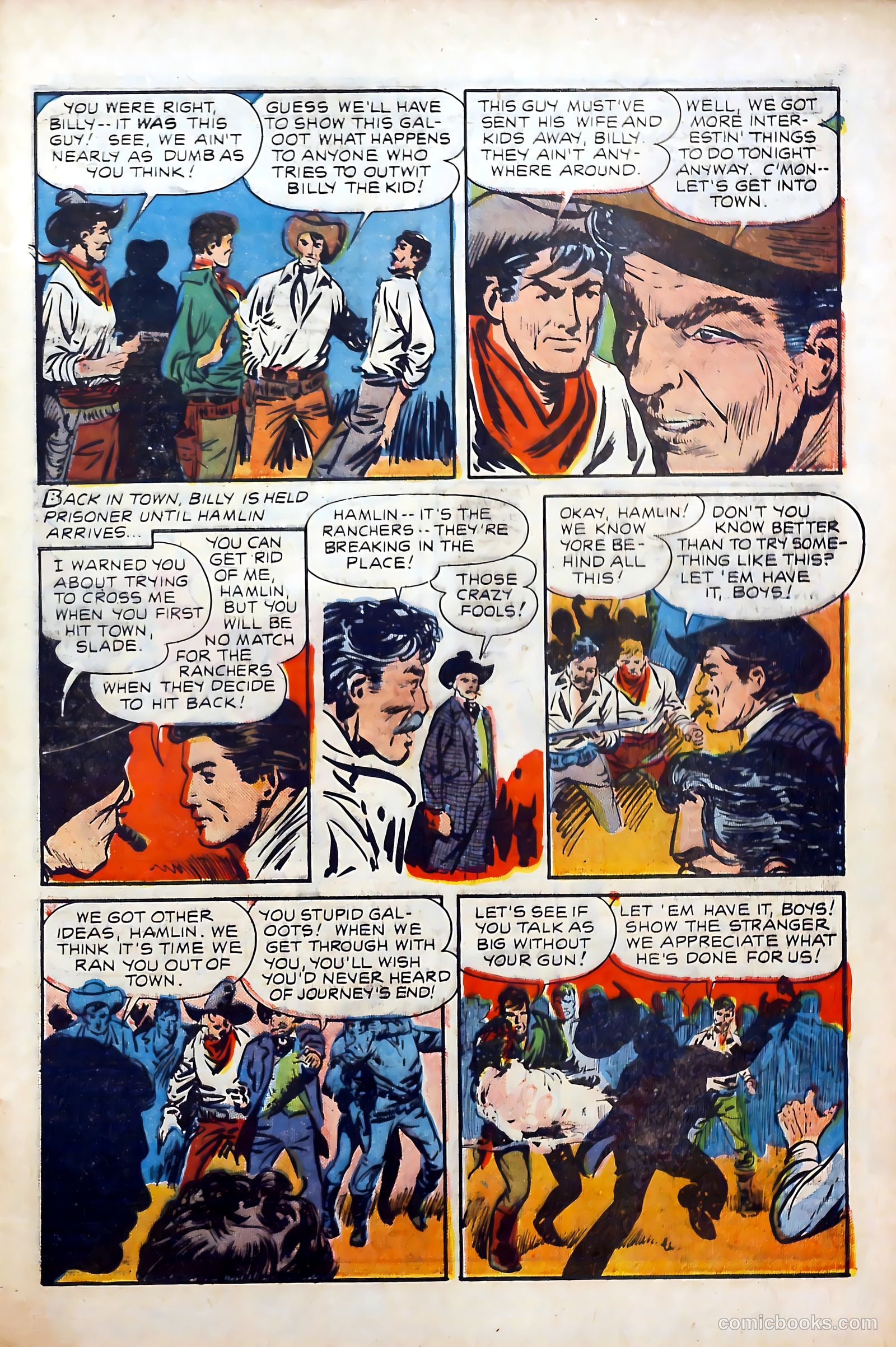 Billy the Kid #3 (1946) — page 33 of 36