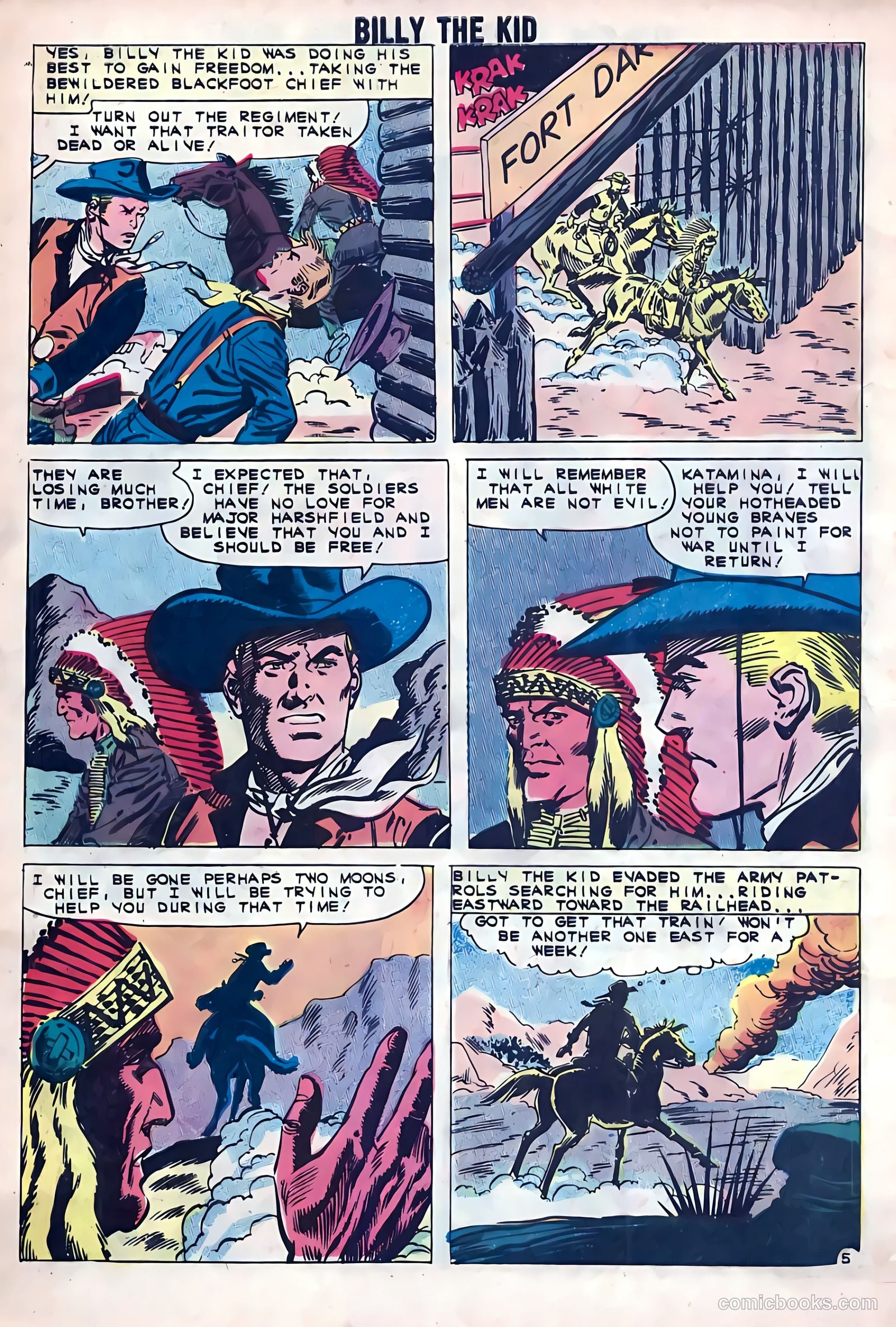 Billy the Kid #31 (1961) — page 8 of 36