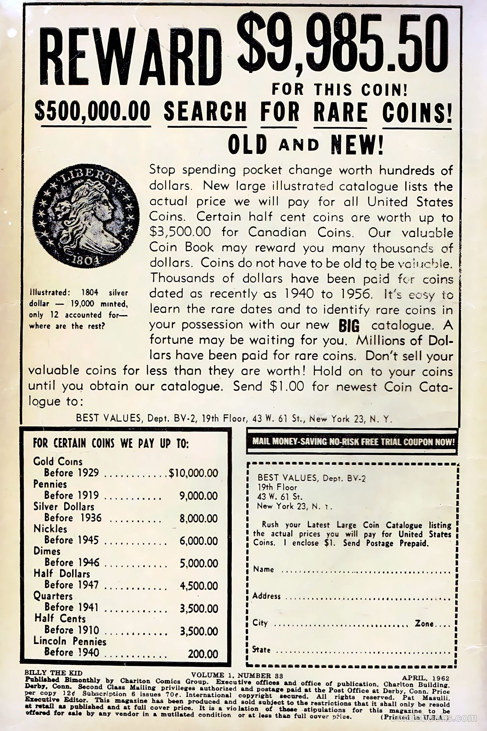 Billy the Kid #33 (1962) — page 2 of 36