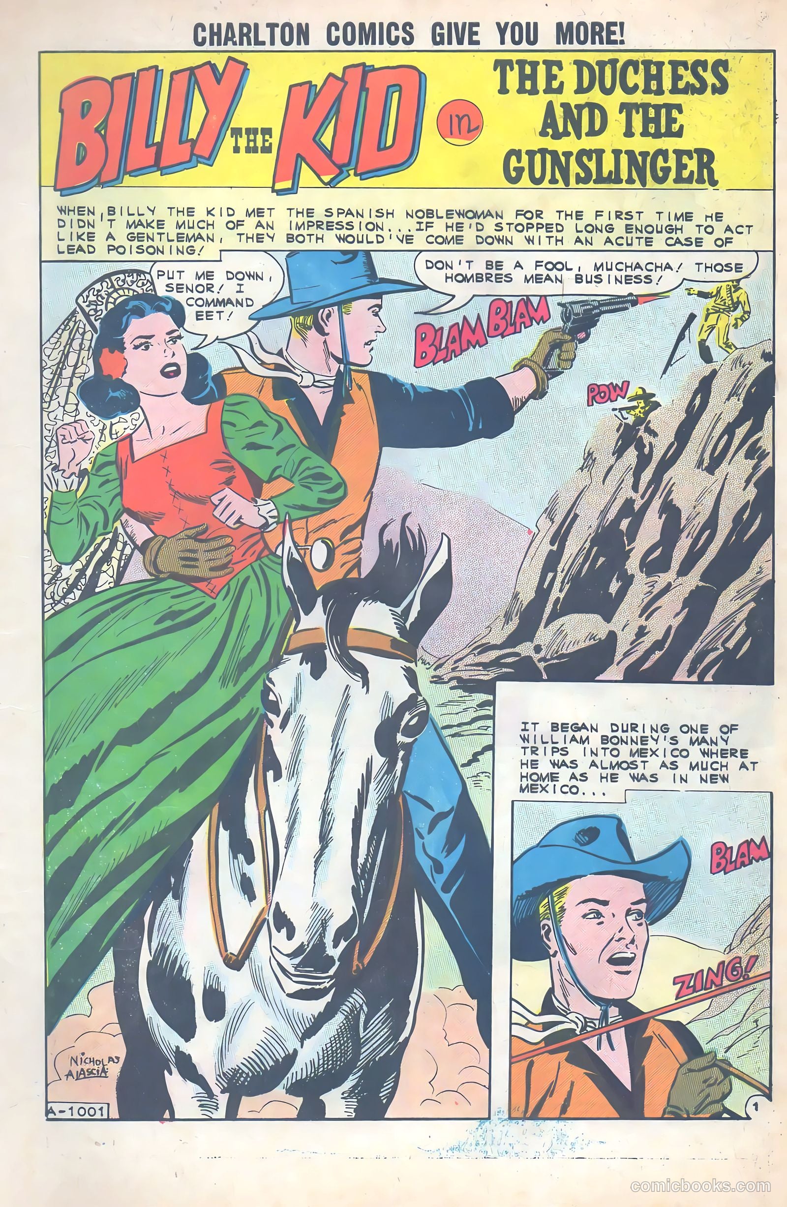 Billy the Kid #34 (1962) — page 3 of 36
