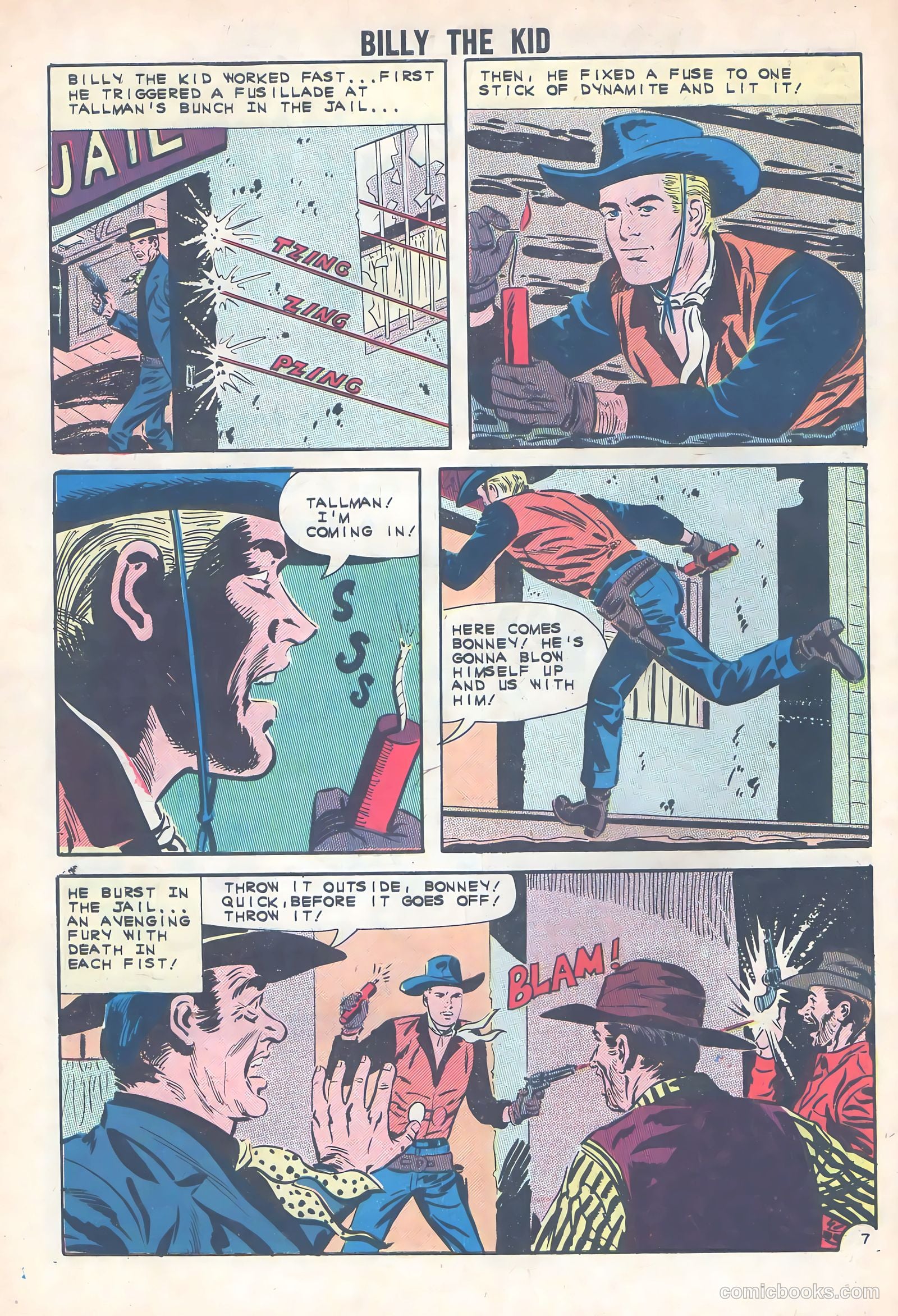 Billy the Kid #34 (1962) — page 32 of 36