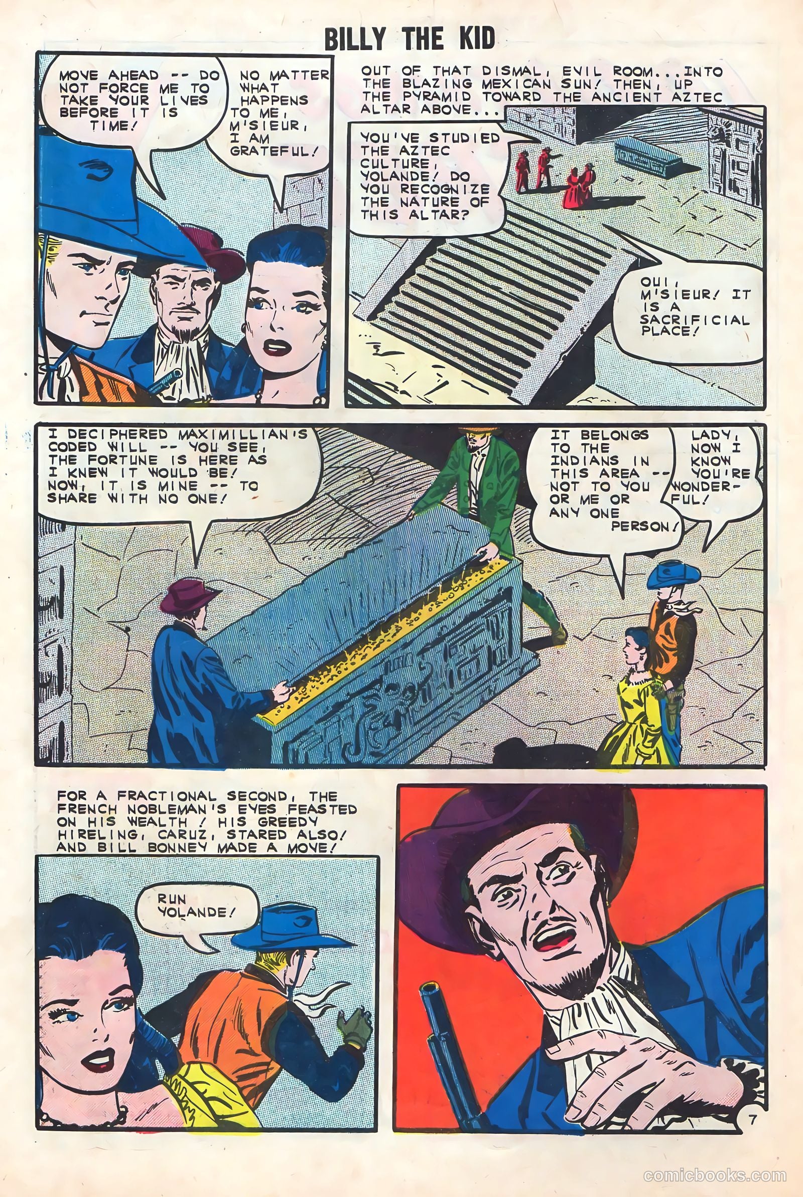 Billy the Kid #35 (1962) — page 32 of 36