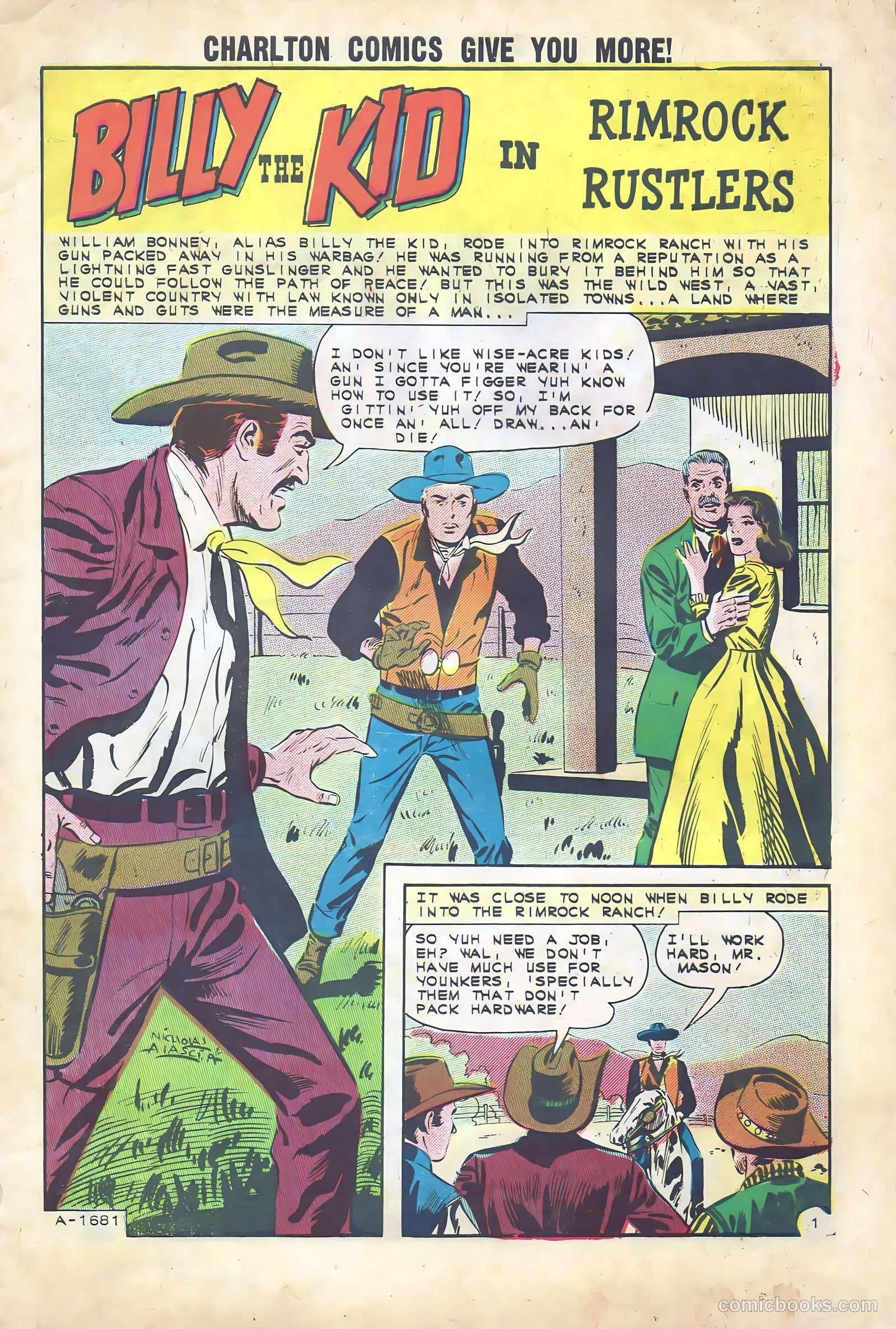 Billy the Kid #36 (1962) — page 3 of 36
