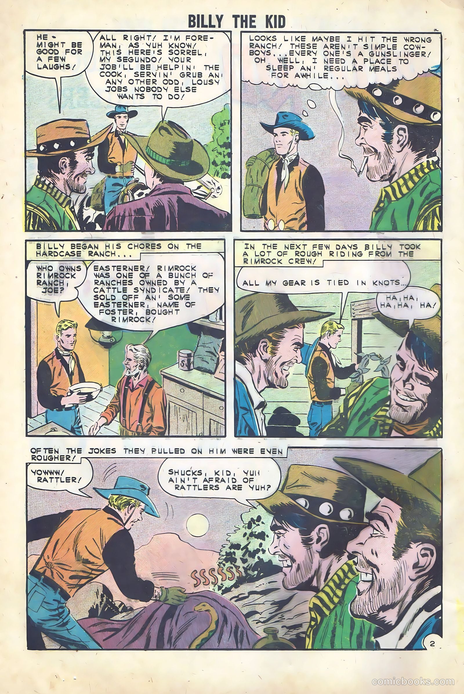Billy the Kid #36 (1962) — page 4 of 36