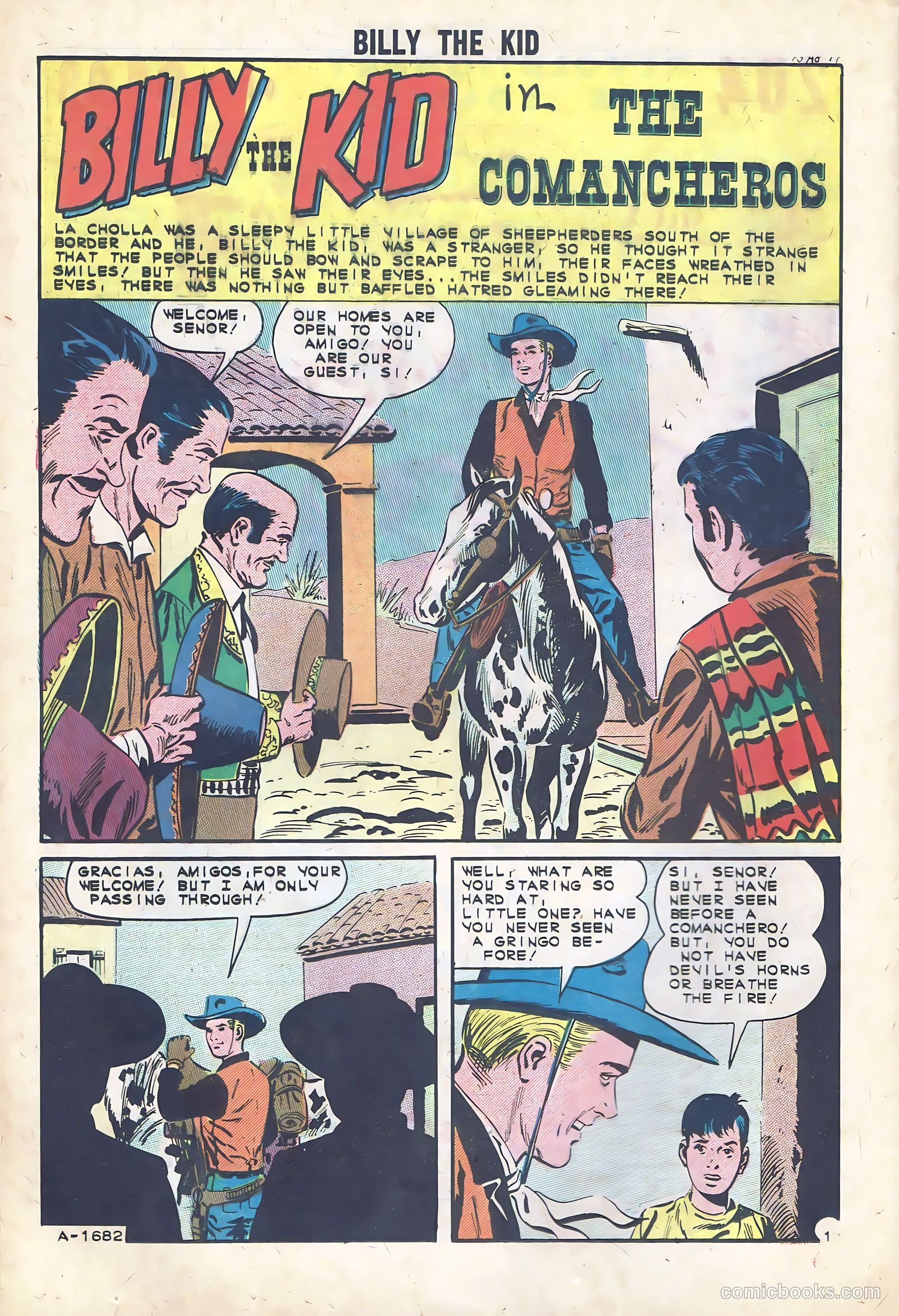 Billy the Kid #36 (1962) — page 16 of 36