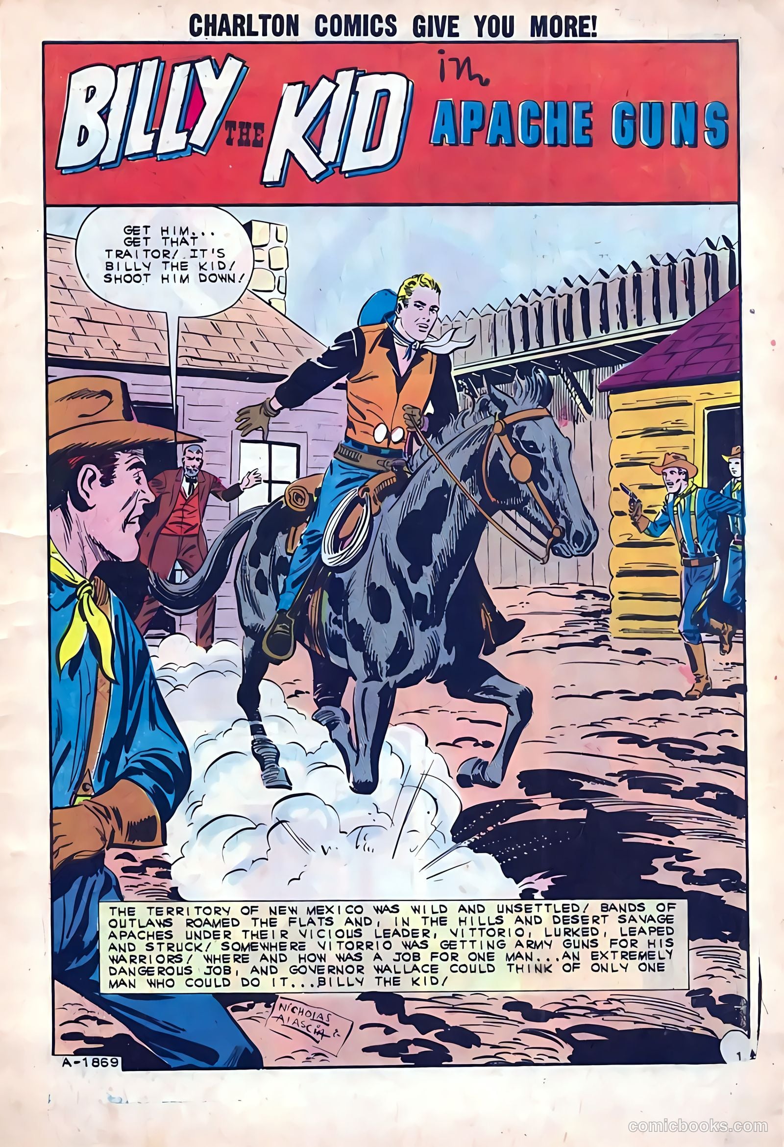 Billy the Kid #37 (1962) — page 3 of 36