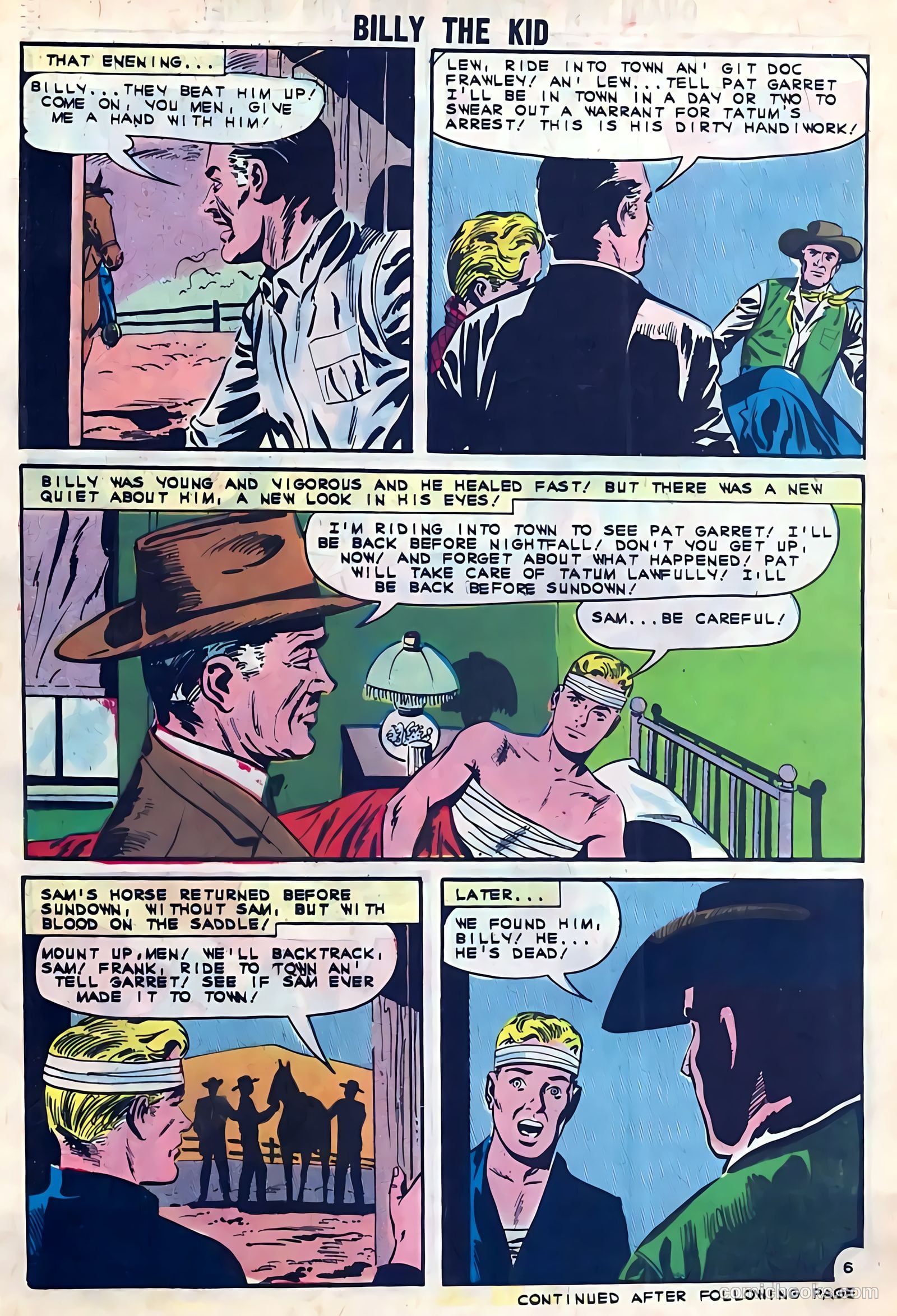 Billy the Kid #37 (1962) — page 30 of 36