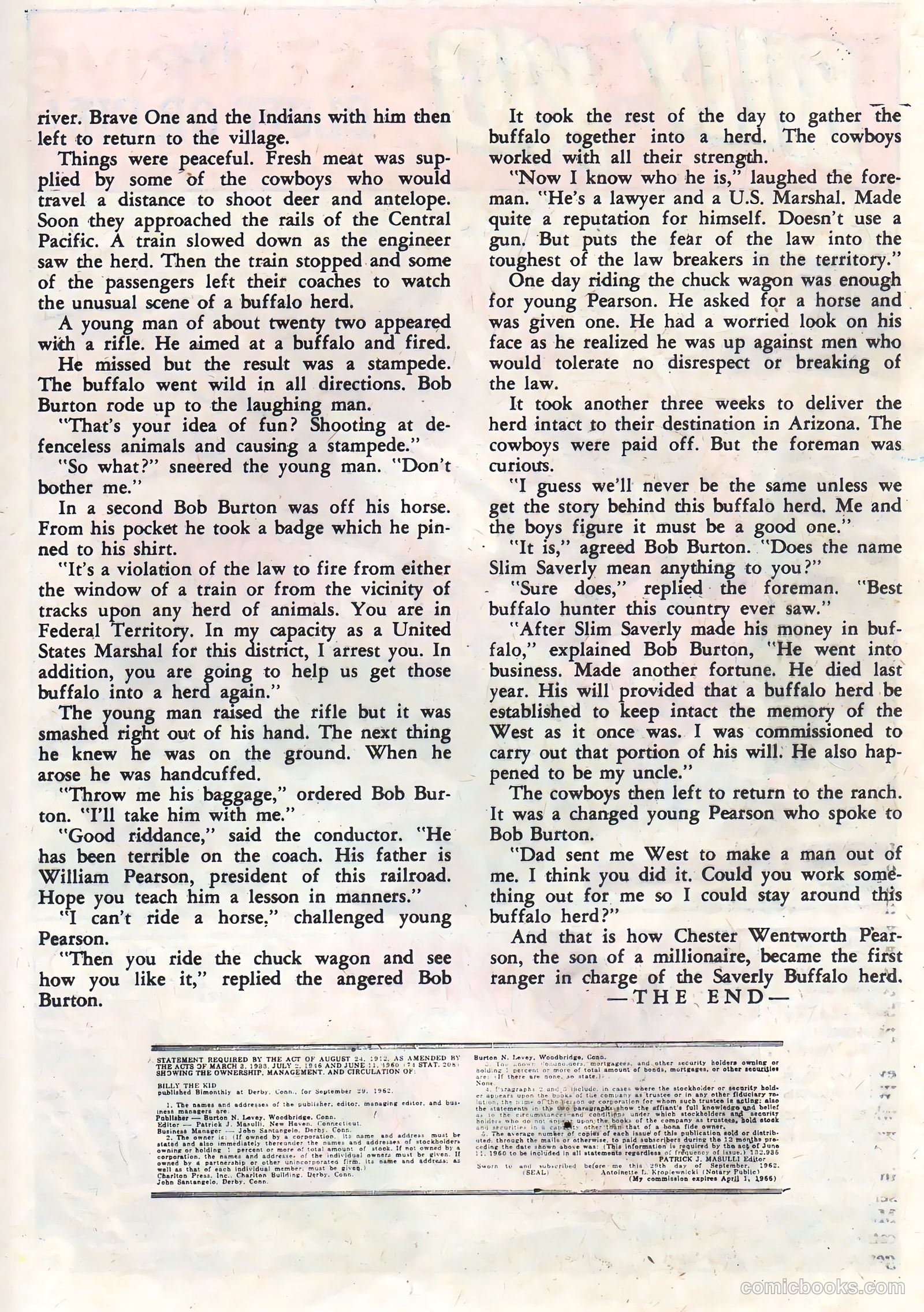 Billy the Kid #39 (1963) — page 25 of 36