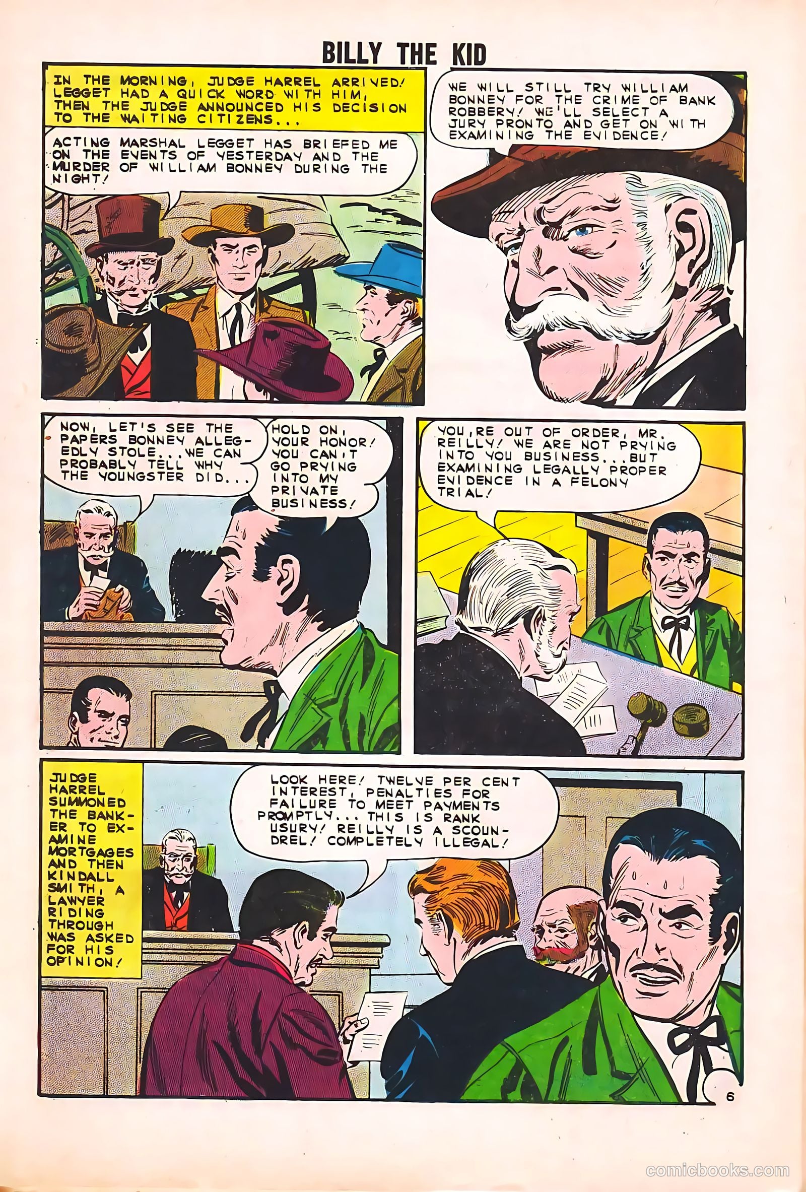Billy the Kid #42 (1963) — page 32 of 36